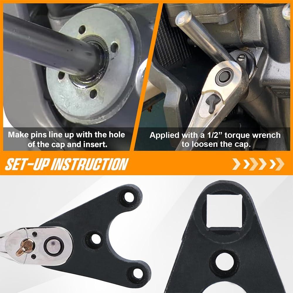 Juego de herramientas de llave de pin hidráulico PQY RKV04