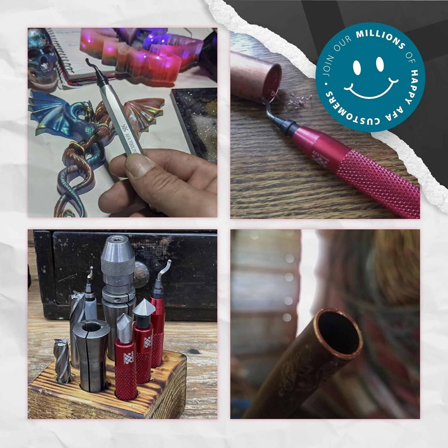 Herramienta de Desbarbado AFA Tooling con 11 Cuchillas HSS