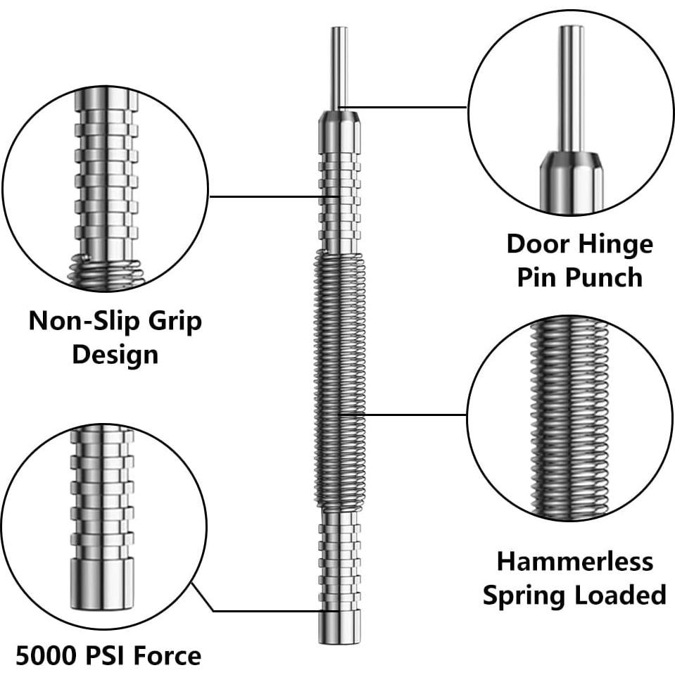 Juego de Martillo para Clavos Doble Cabeza SeonFook 2 Piezas