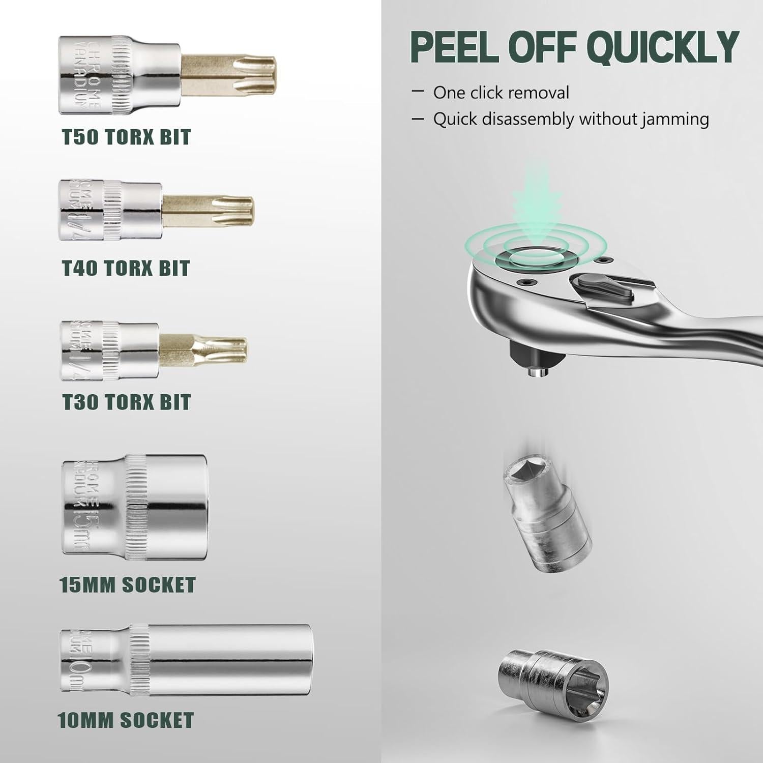 Kit de Herramientas Torx Xislet para Jeep Wrangler y Gladiator