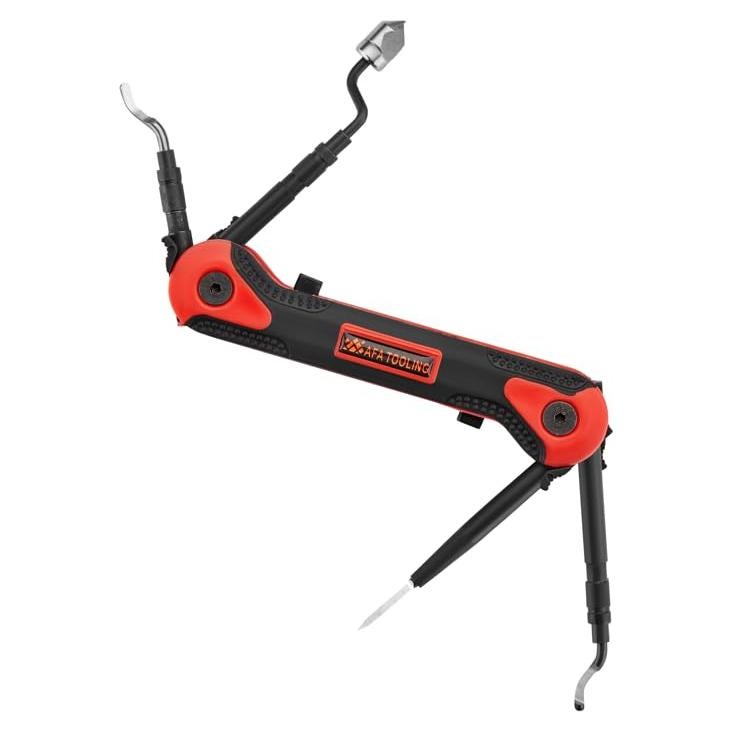 Herramienta de Desbarbado 4-en-1 AFA Tooling - Metal, PVC, 3D