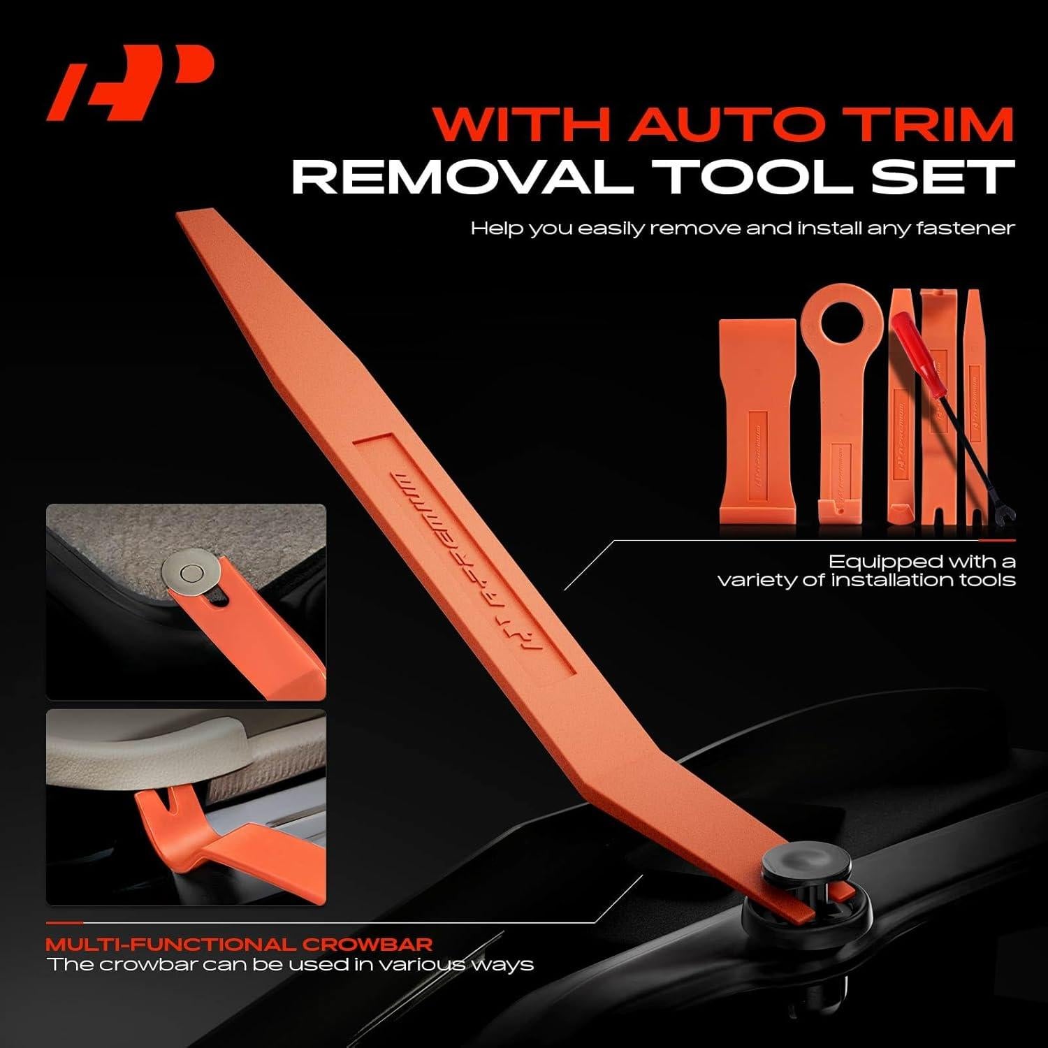 Kit de Clips de Retención A-Premium 160 Piezas para Honda Insight 2010-2014