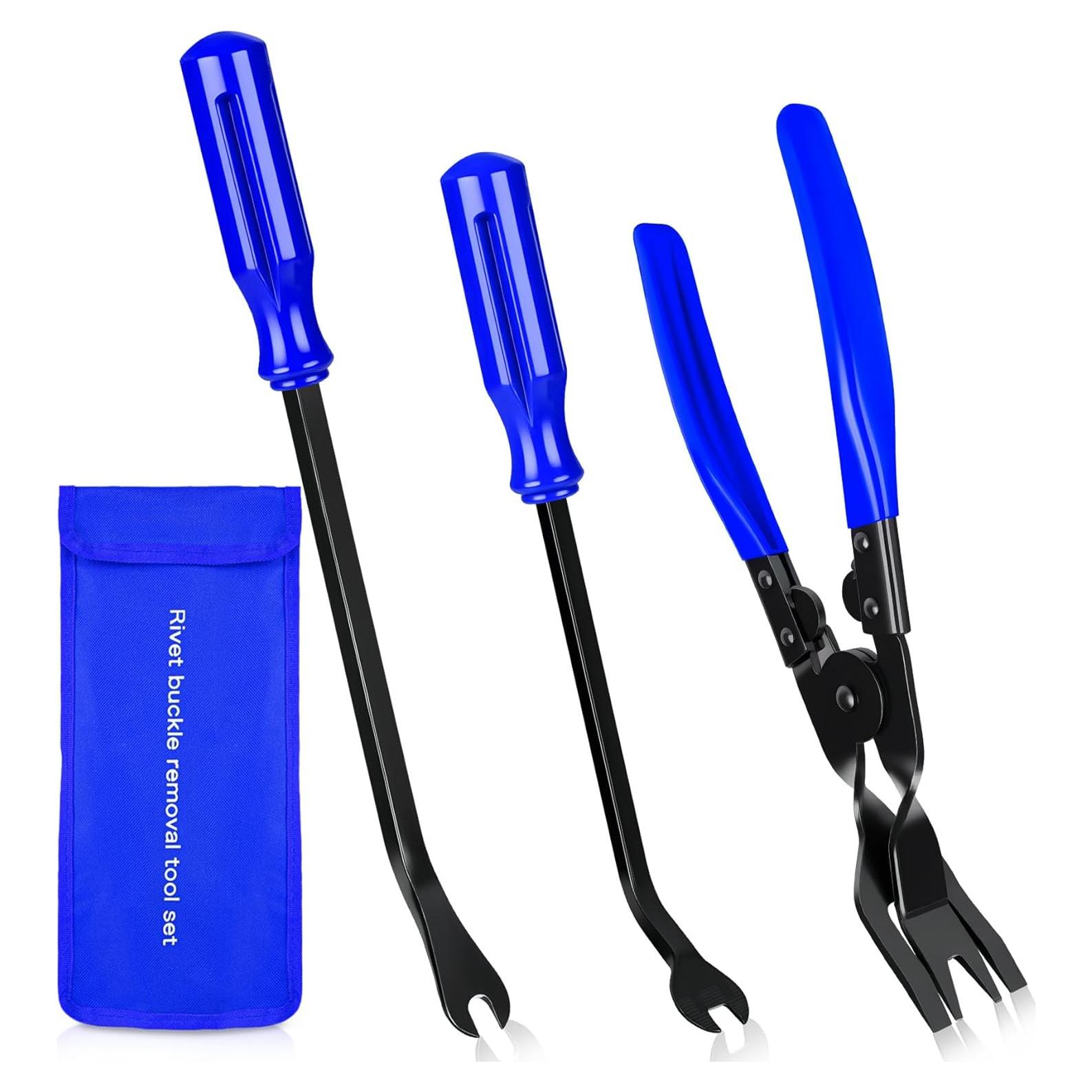 Kit de Herramientas de Extracción de Clips Zecirl 3 Pcs Azul