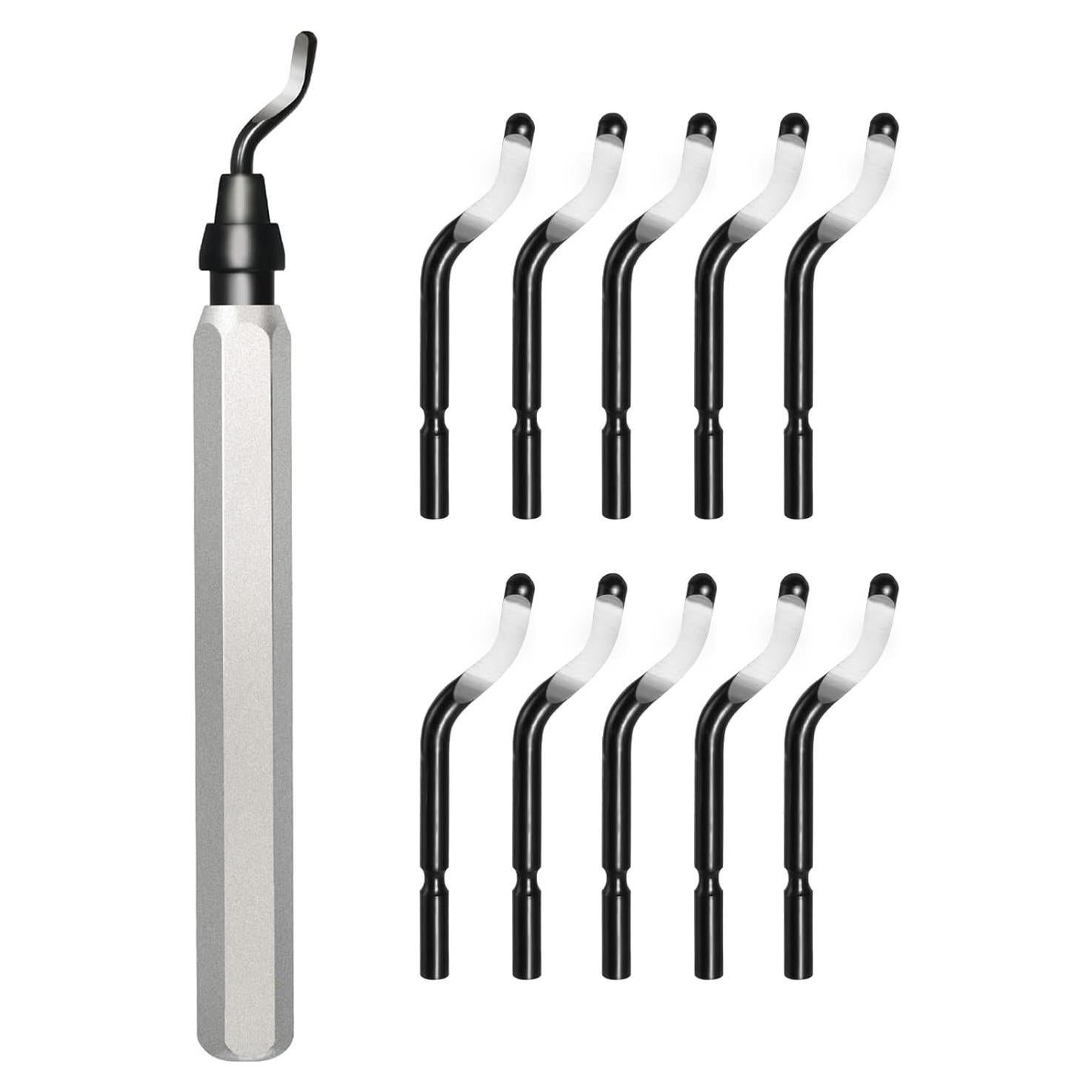 Herramienta de Desbarbado Voltrish con 11 Cuchillas de Acero