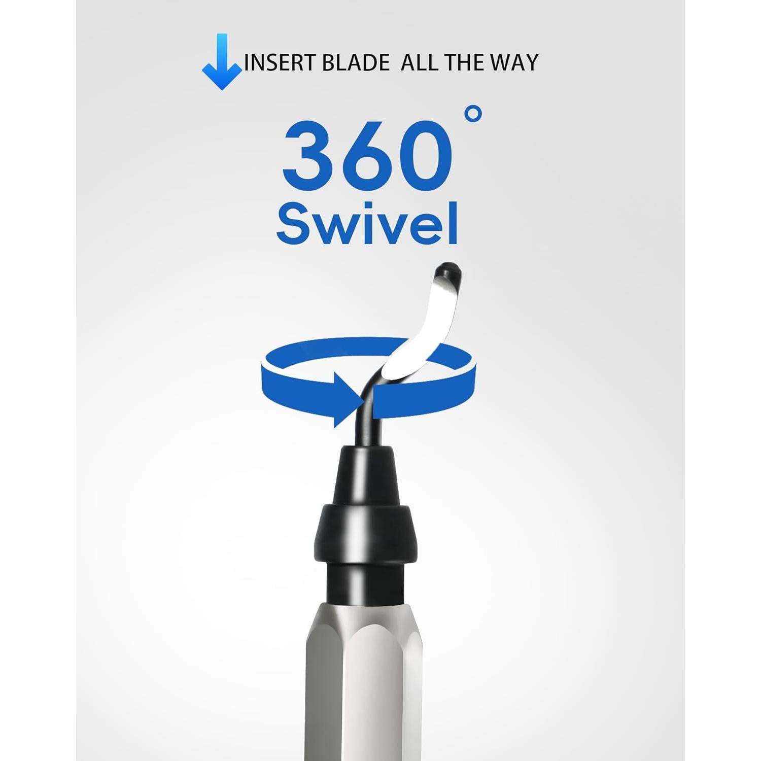 Herramienta de Desbarbado Voltrish con 11 Cuchillas de Acero