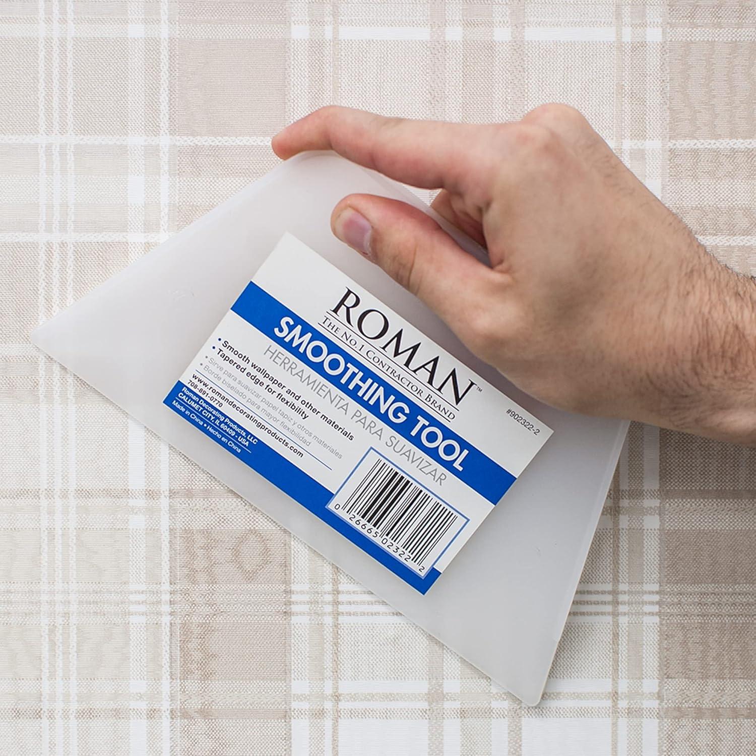 Herramienta de Alisado de Papel Tapiz ROMAN 19.69 cm Blanco