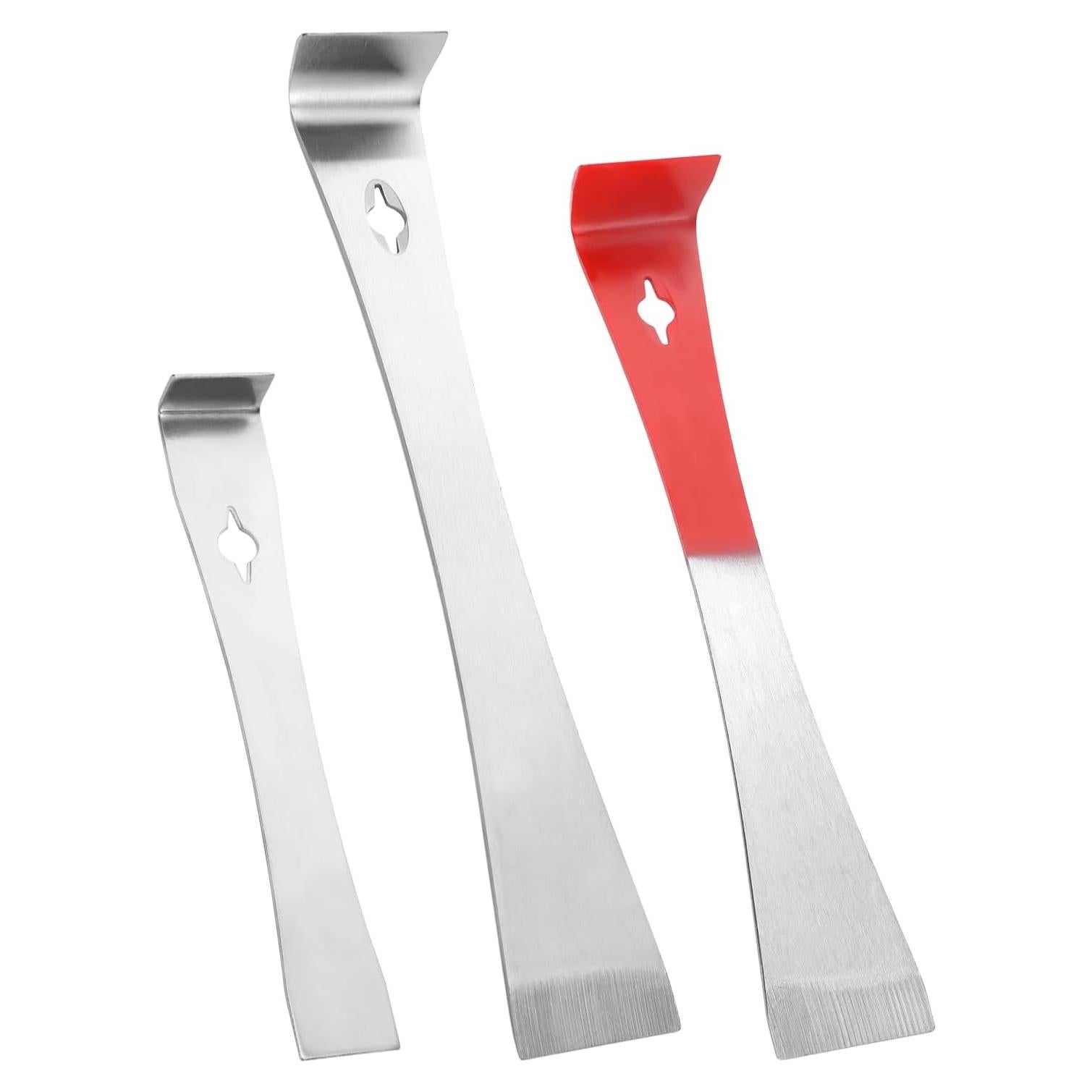 Juego de 3 Palancas de Acero Inoxidable para Apicultura