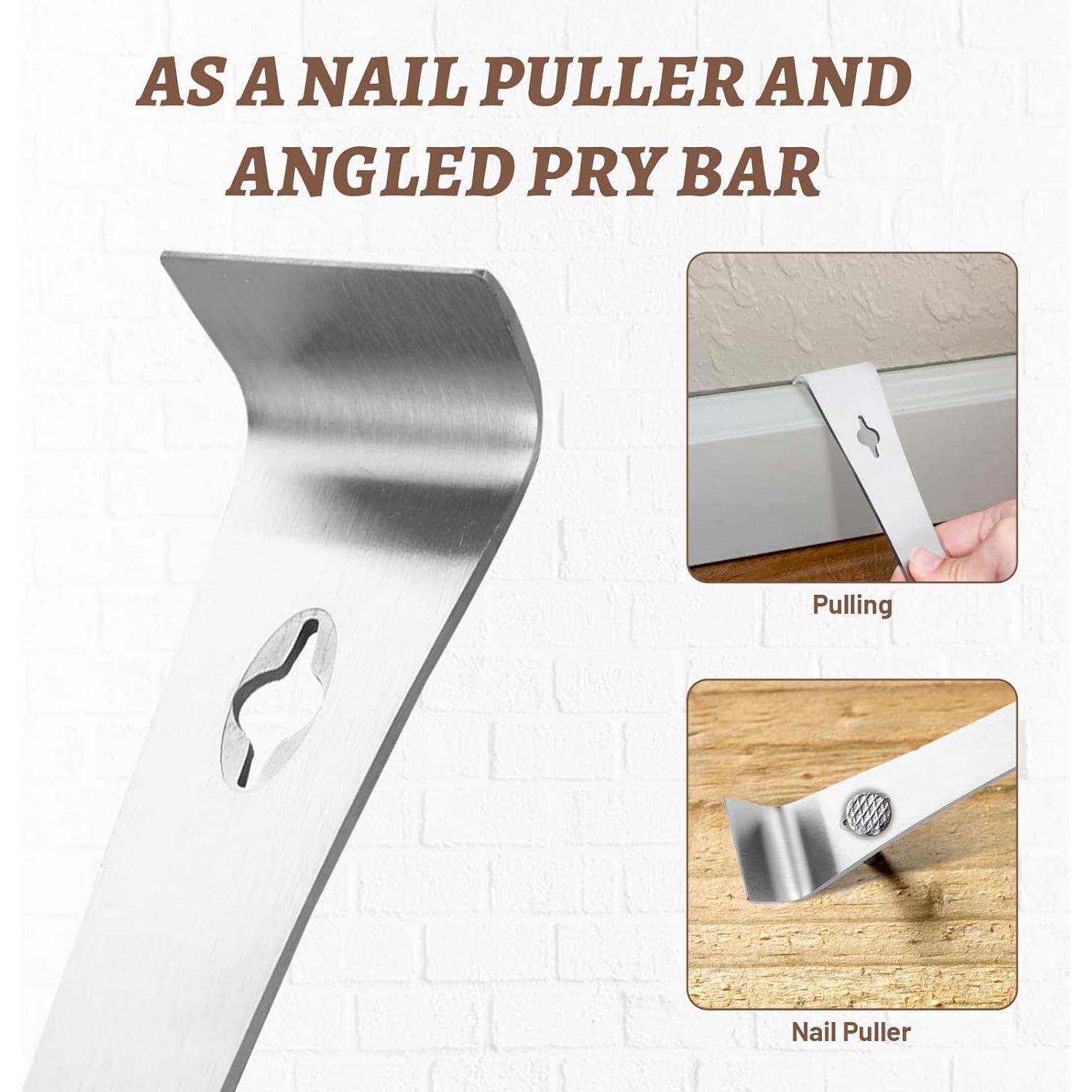 Juego de 3 Palancas de Acero Inoxidable para Apicultura