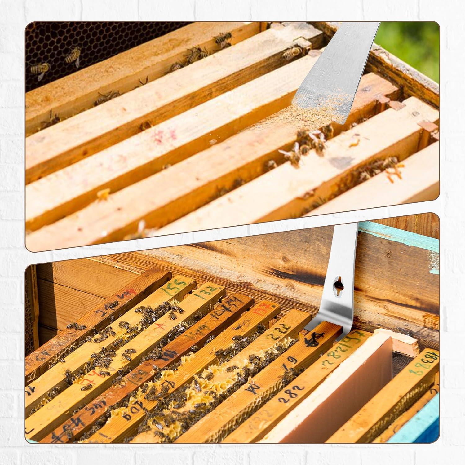 Juego de 3 Palancas de Acero Inoxidable para Apicultura