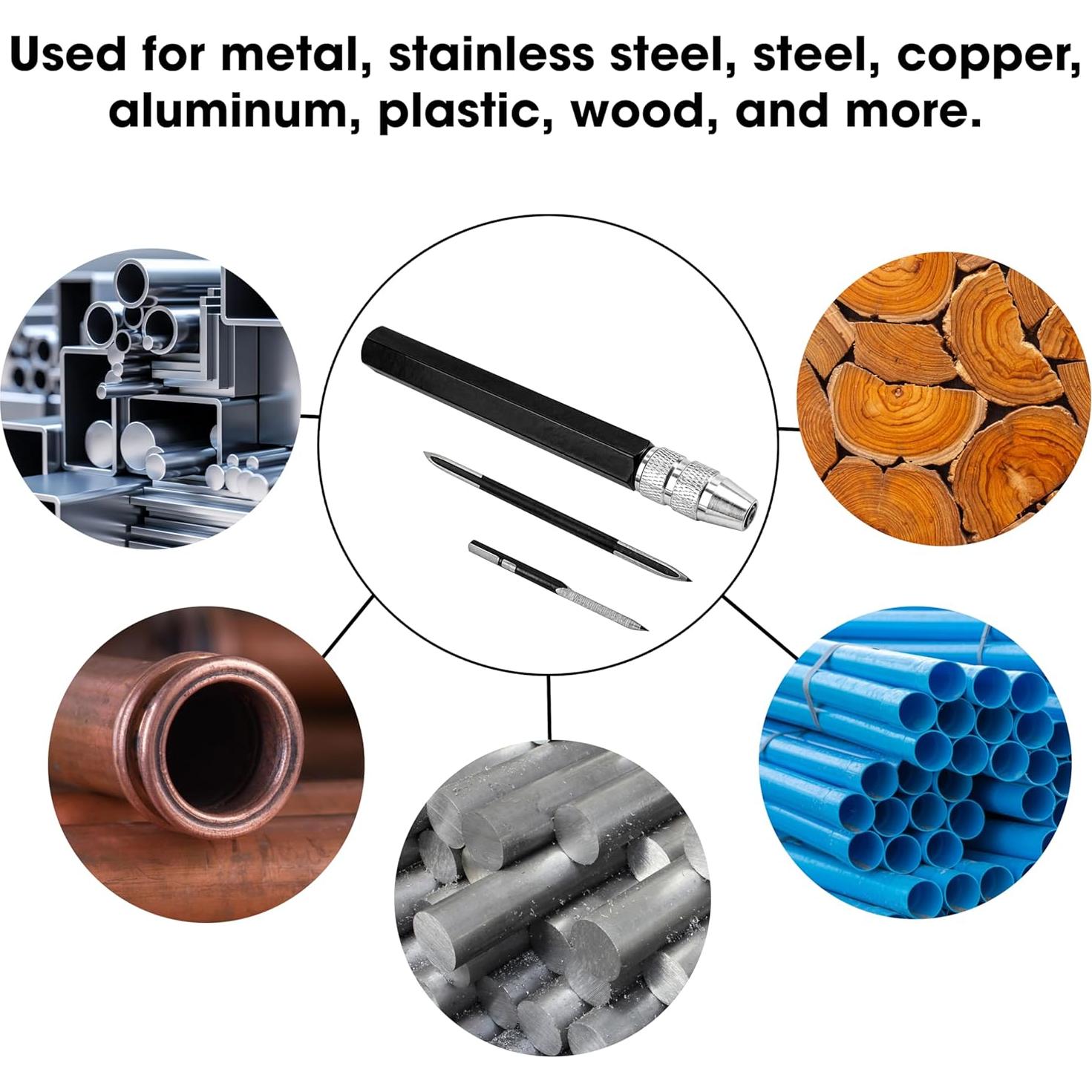 Juego de 3 Herramientas de Desbarbado Marsrut - Ajustables y Duraderas