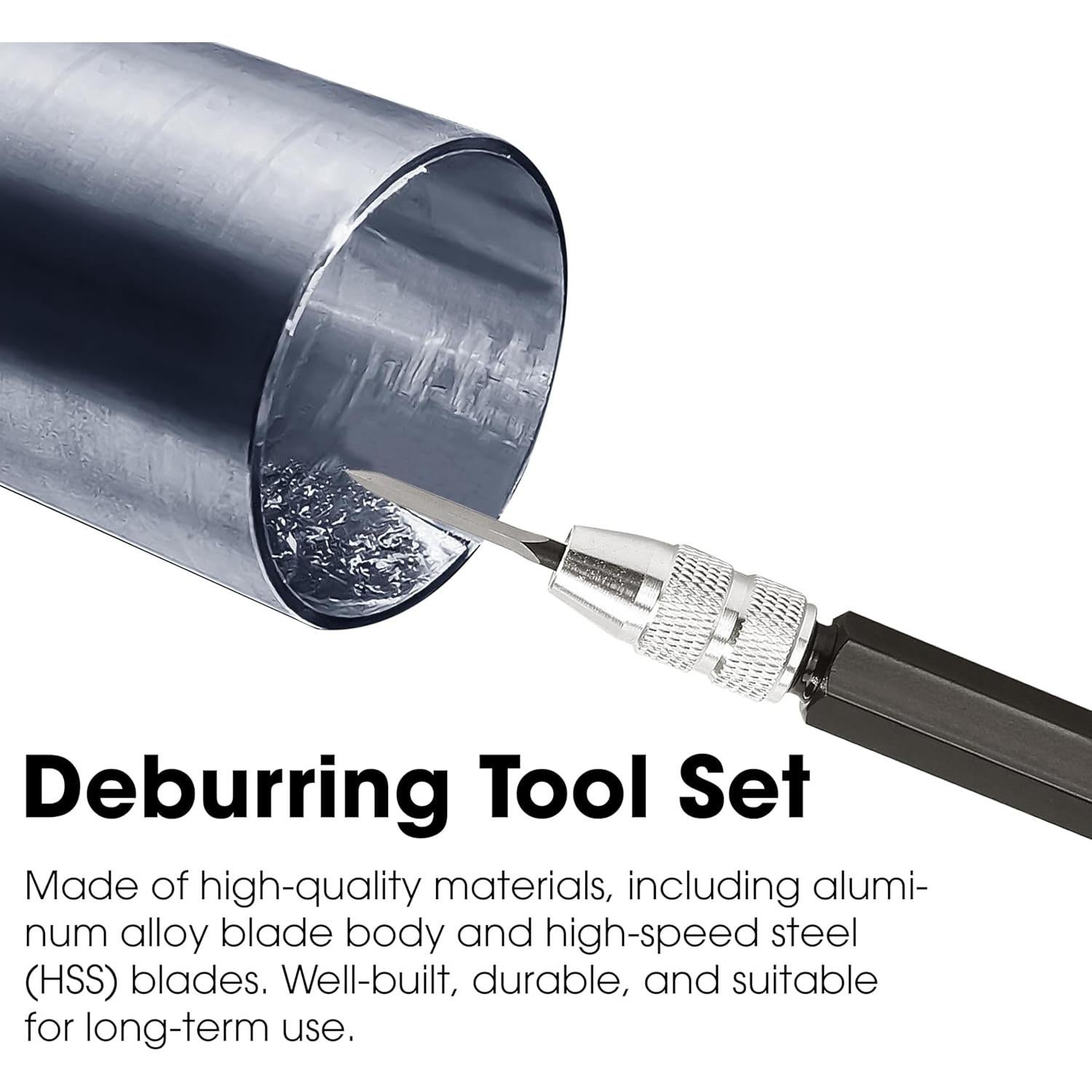 Juego de 3 Herramientas de Desbarbado Marsrut - Ajustables y Duraderas