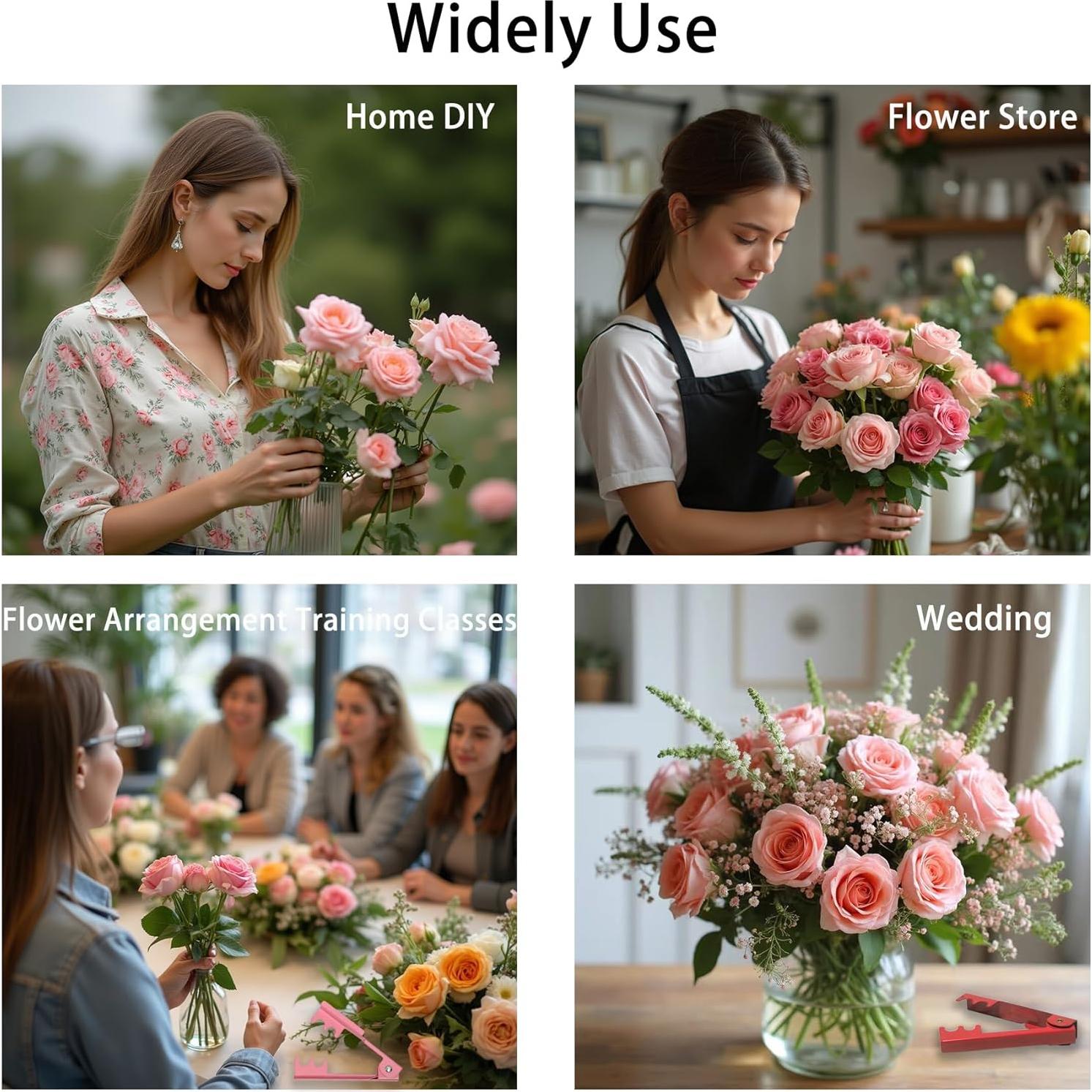 Herramienta Desprendimiento de Espinas de Rosa Yinglejia 3 Piezas