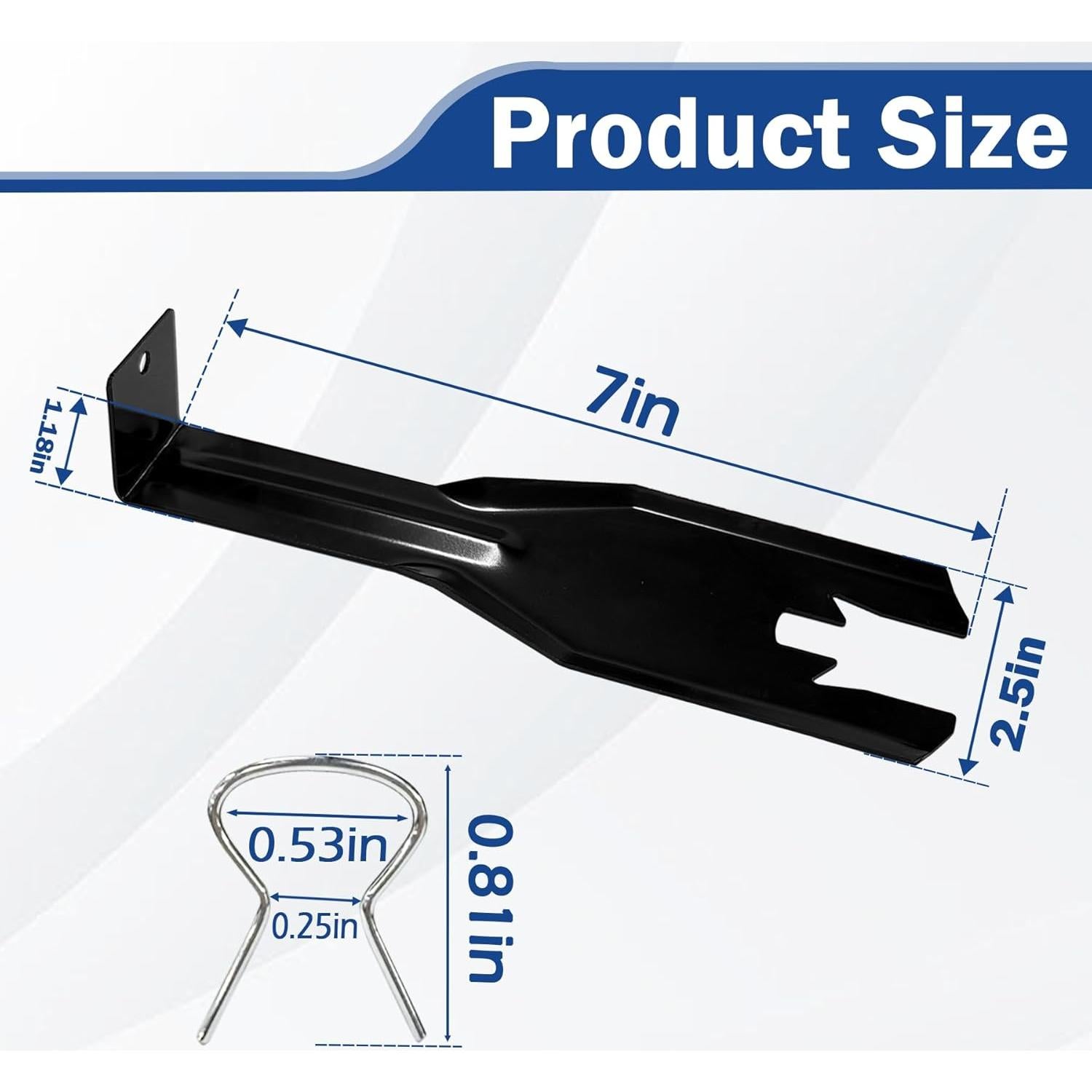 Herramienta de Extracción de Manijas de Ventana Xihu 76951 con 10 Clips
