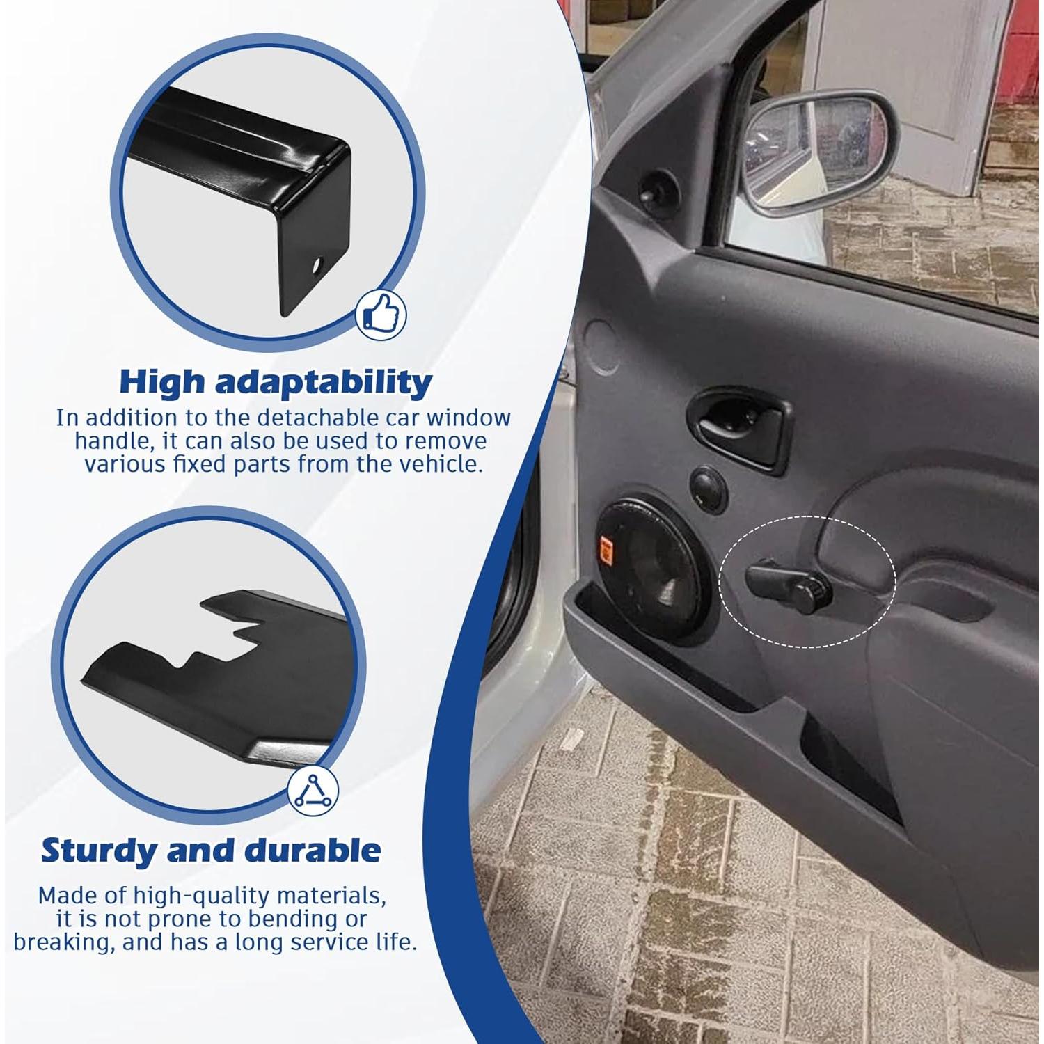 Herramienta de Extracción de Manijas de Ventana Xihu 76951 con 10 Clips