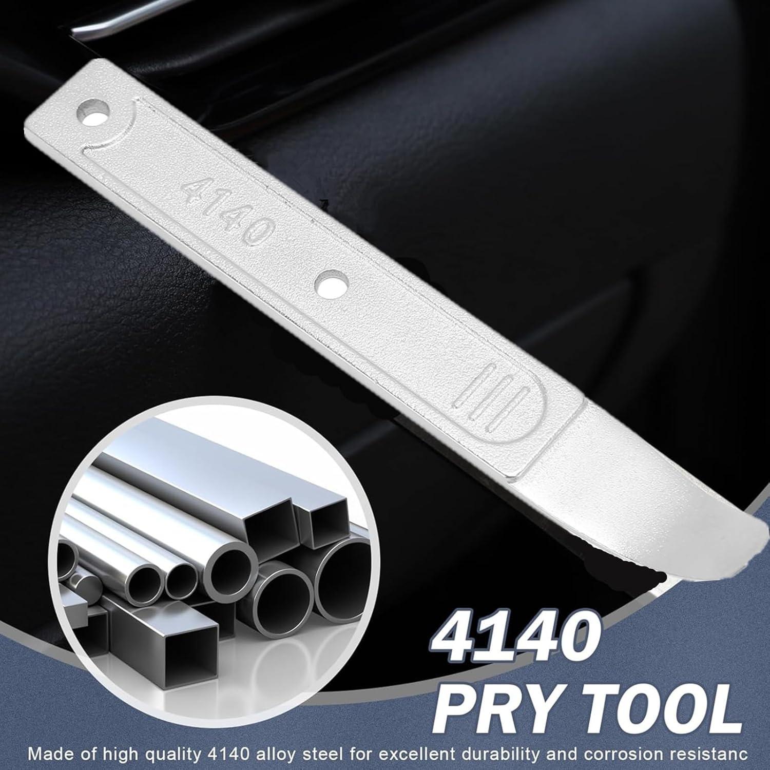 Herramienta de Palanca de Metal 4140 Zerodis para Extracción de Molduras