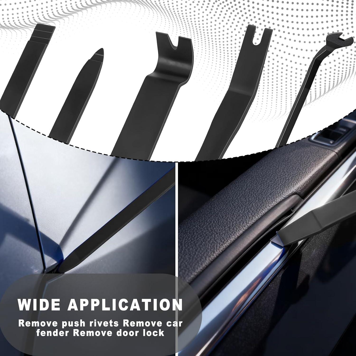 Kit de Herramientas de Remoción de Molduras AMZAUTO 5 Piezas