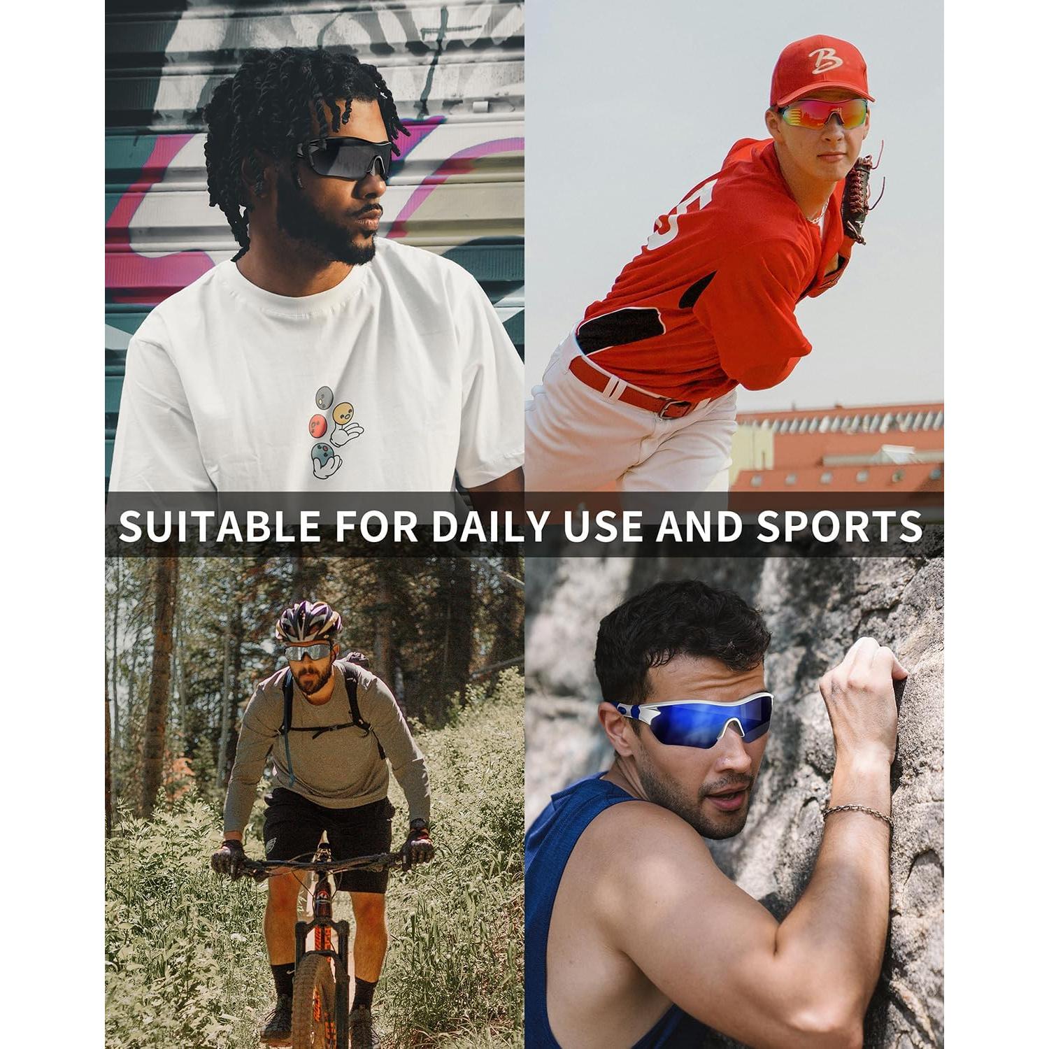 Gafas de sol deportivas Rosemal 7221 polarizadas UV400