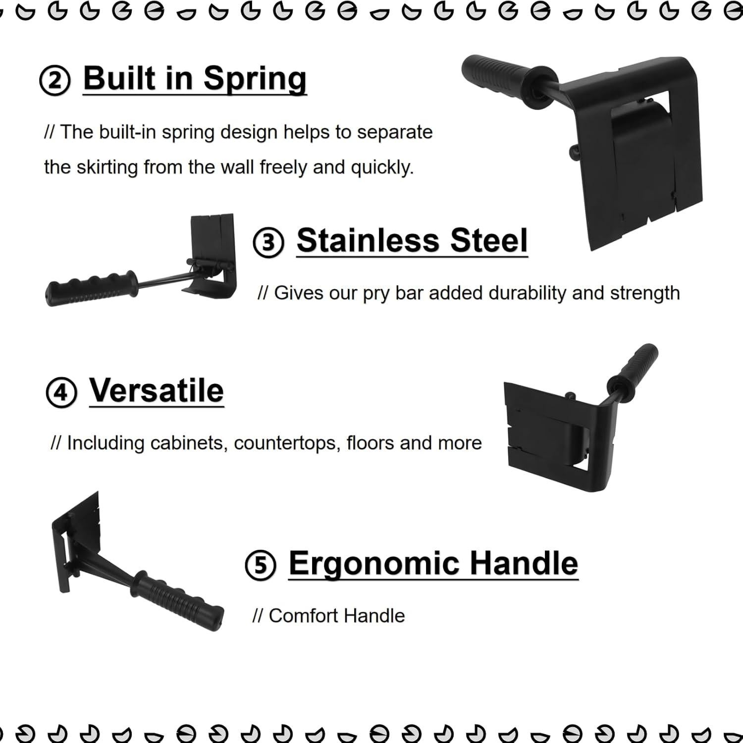 Extractor de Molduras SatcOp 26.35x10.80cm Ergonómico