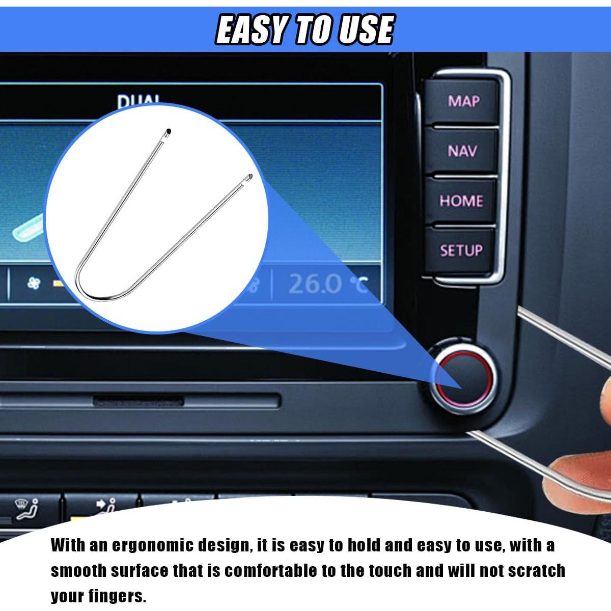 Kit de Herramientas DUSCOKE para Retirar Radio de Coche 4PCS