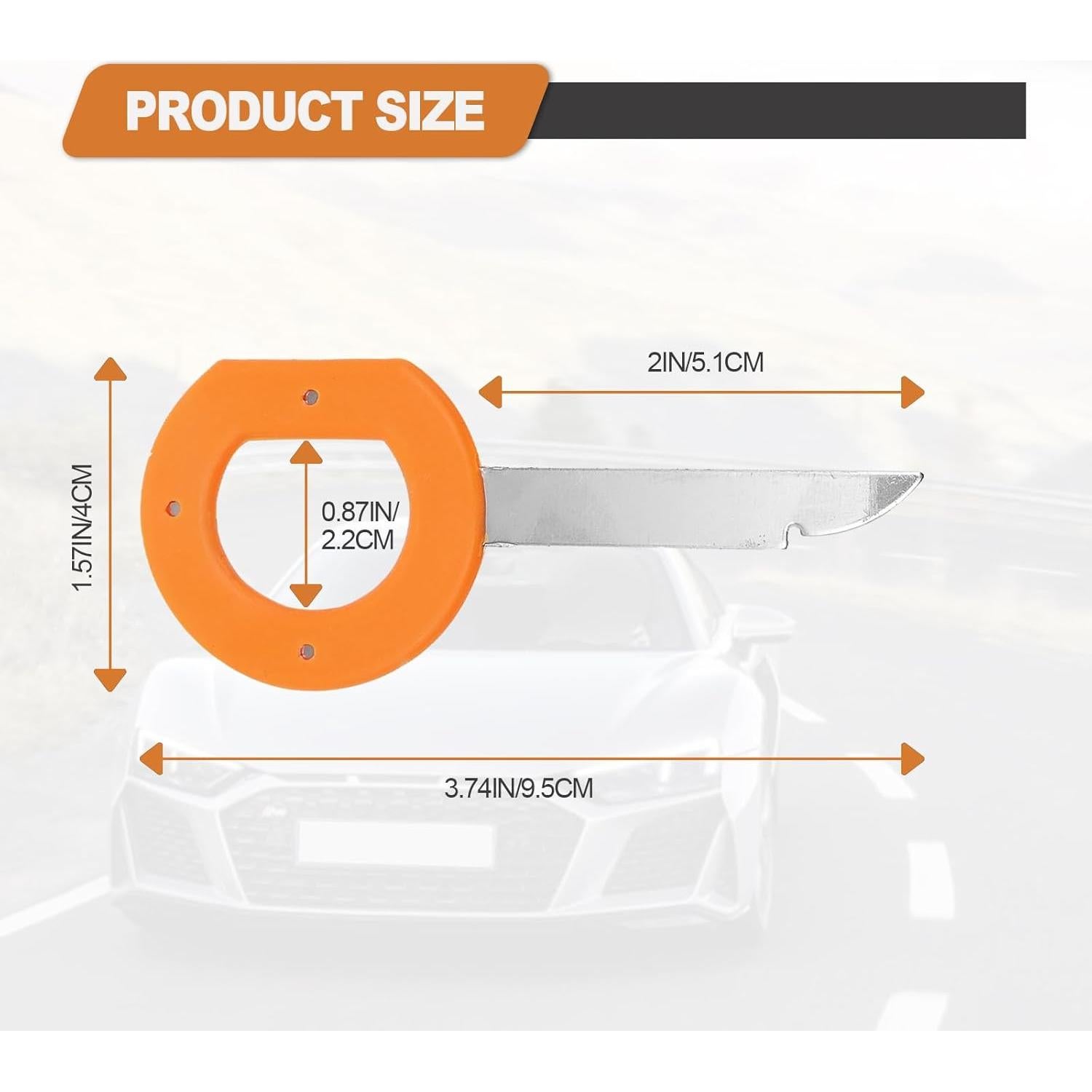 Juego de Herramientas de Remoción de Radio BSAMZO 4 Piezas