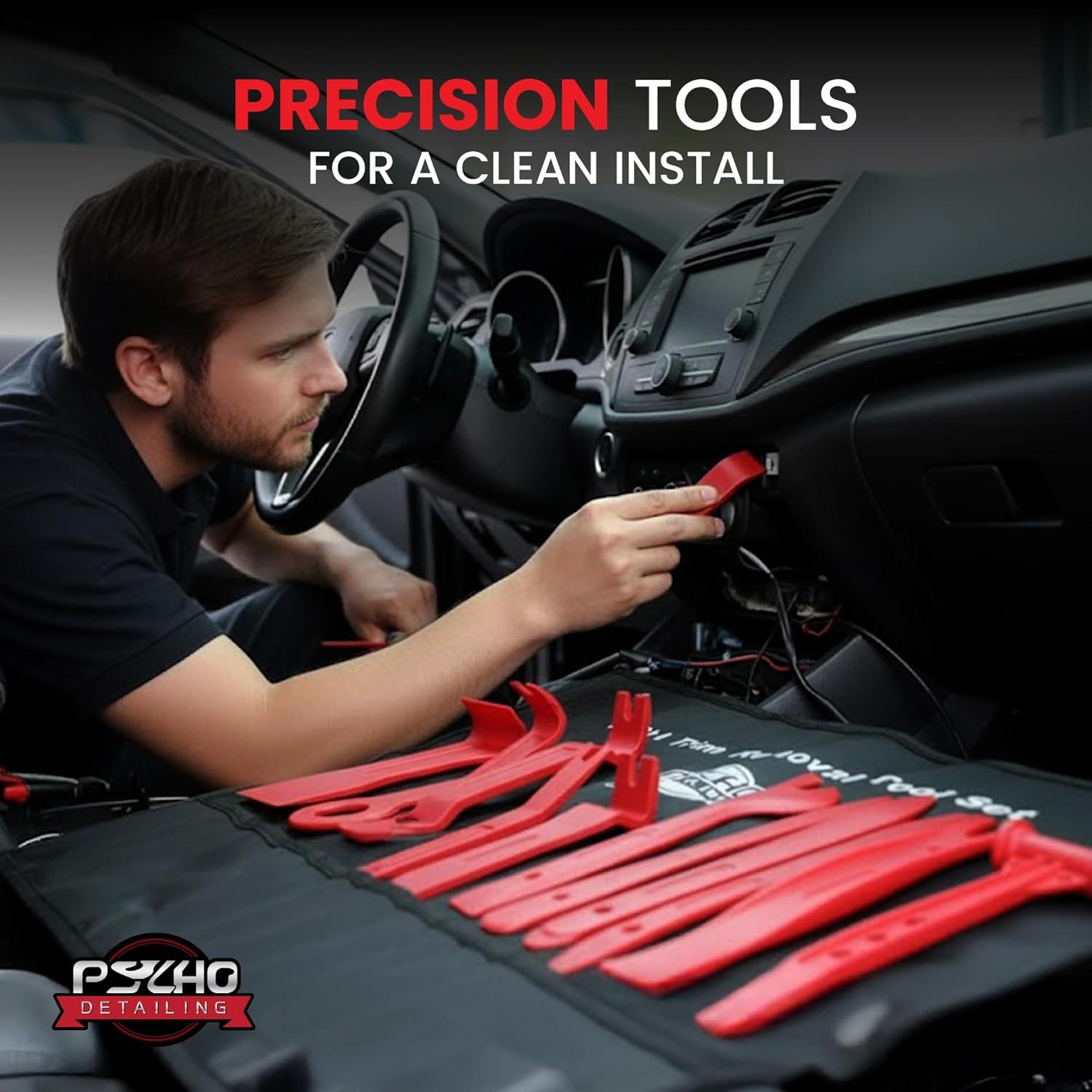 Juego de Herramientas de Extracción de Molduras Psycho 12 Piezas