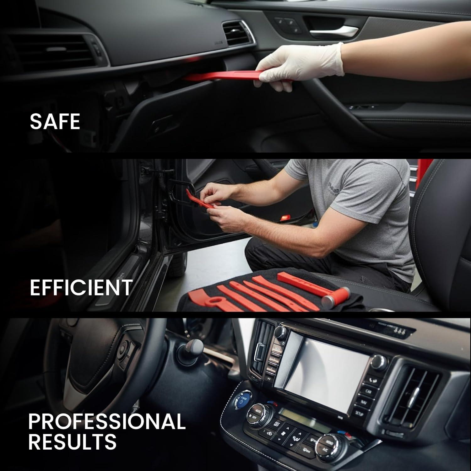 Juego de Herramientas de Extracción de Molduras Psycho 12 Piezas