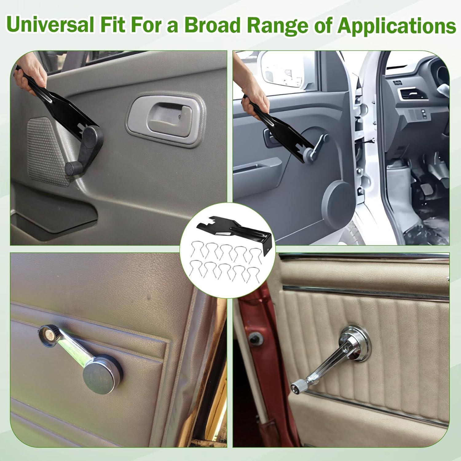 Herramienta de Extracción de Manijas de Ventana Showingo 76951 con 10 Clips