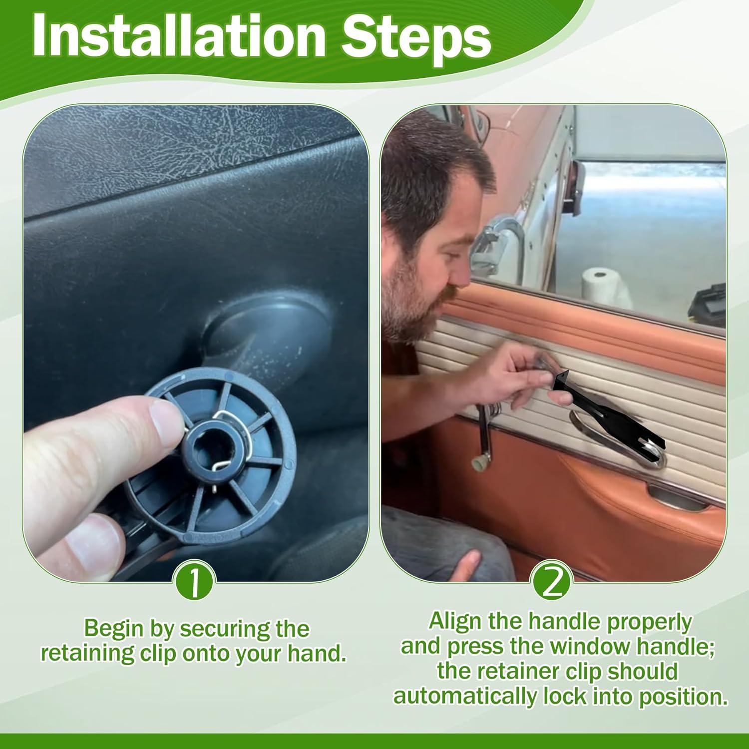 Herramienta de Extracción de Manijas de Ventana Showingo 76951 con 10 Clips