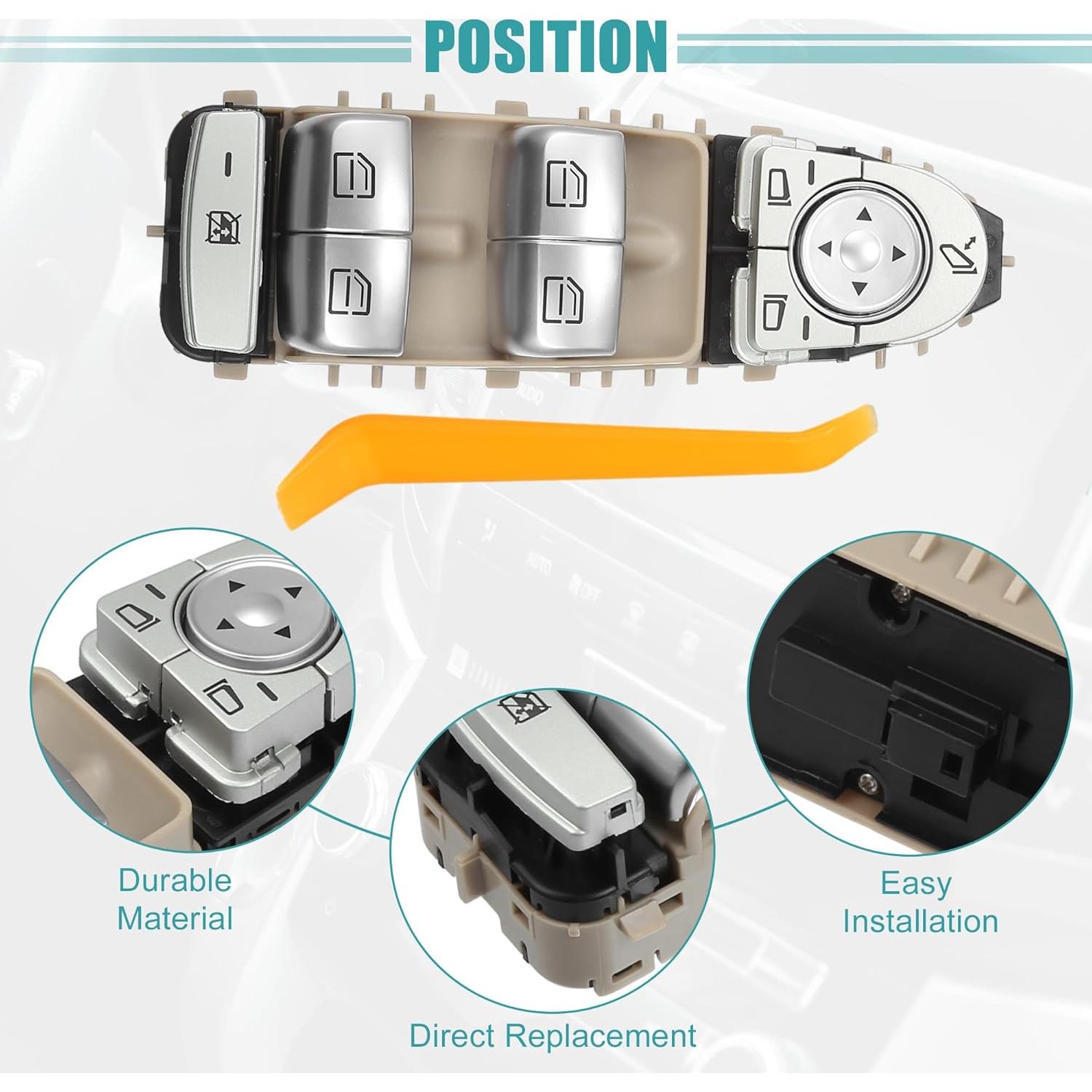 Interruptor de Ventana ACROPIX para Mercedes-Benz GLC300 C350e C63