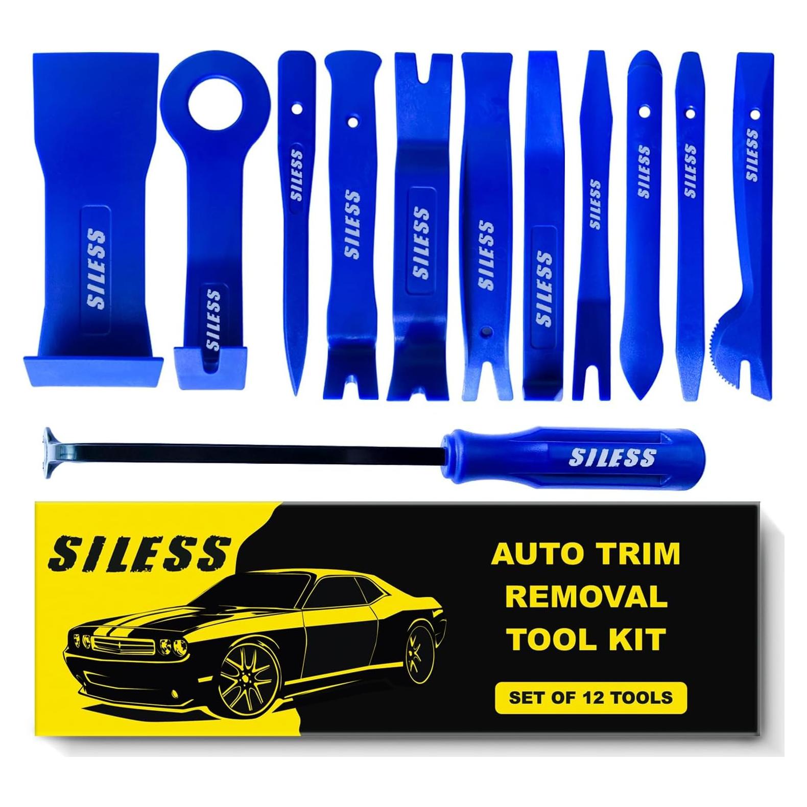 Juego de Herramientas para Retirar Molduras Siless ST12 - 12 Piezas