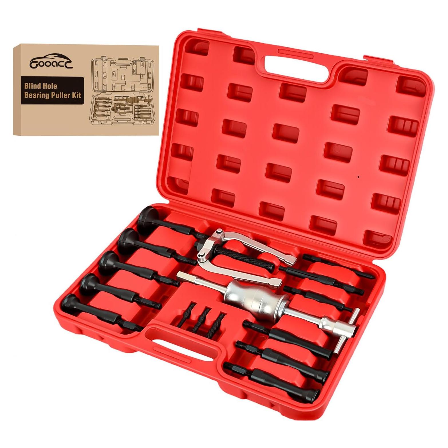 Kit de Extractor de Rodamientos GOOACC 16 Piezas con Estuche