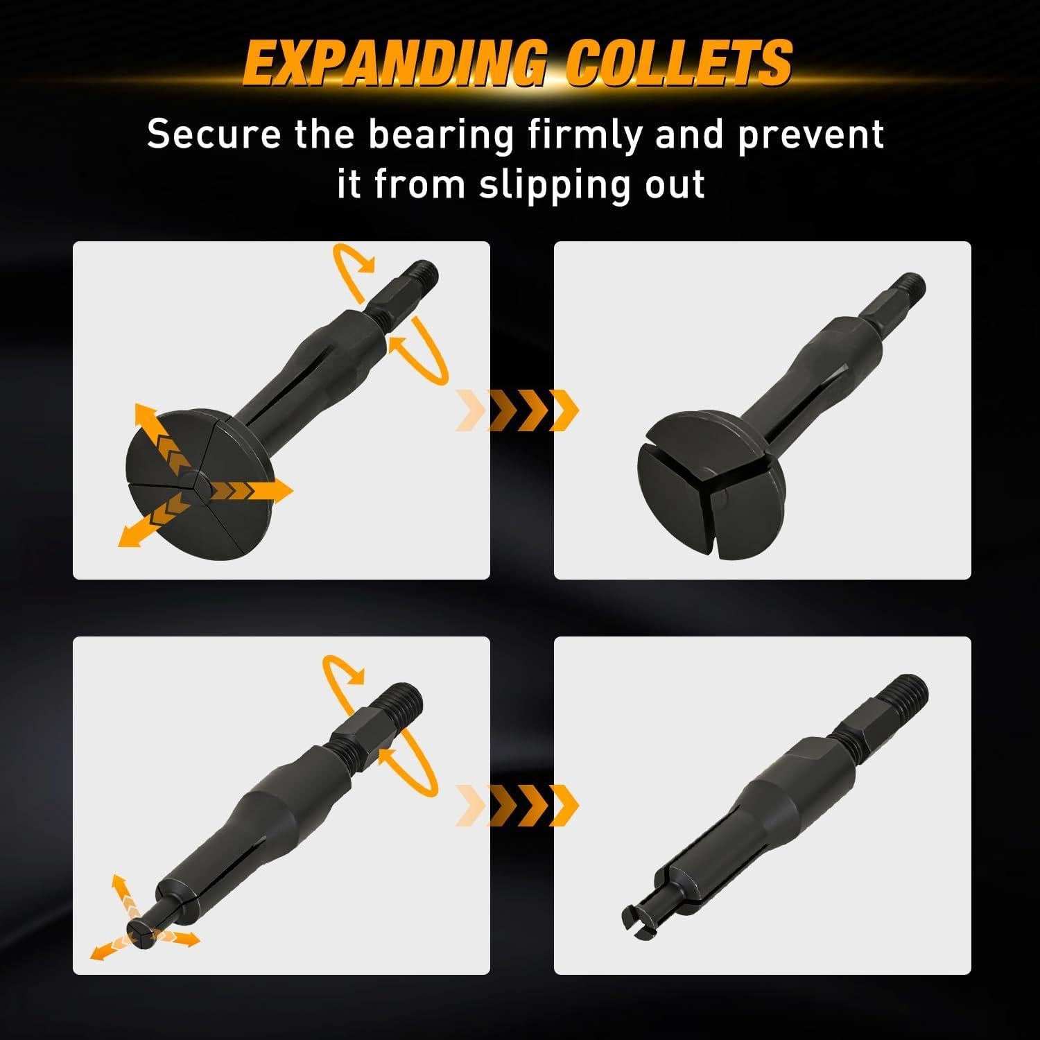 Kit de Extractor de Rodamientos GOOACC 16 Piezas con Estuche