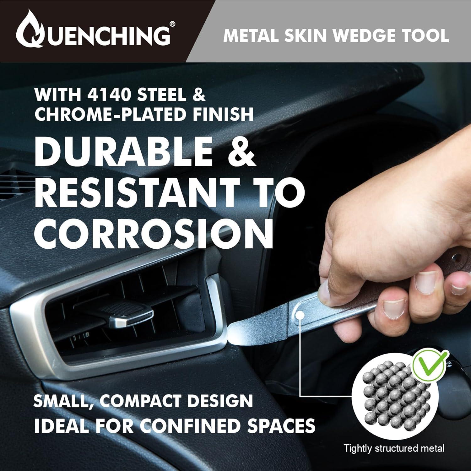 Mini Barra de Palanca Quenching de Acero 4140 17.7 cm