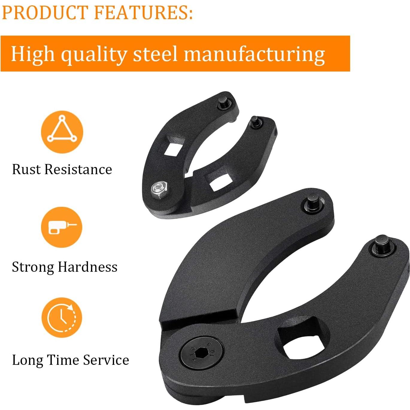 Juego de Llaves de Tuerca Ajustable IVARKEY 1266 y 7463 Universal