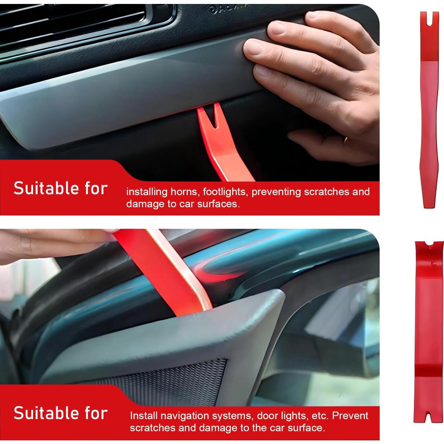 Kit de Herramientas para Retirar Molduras Hugwits 8 PZS