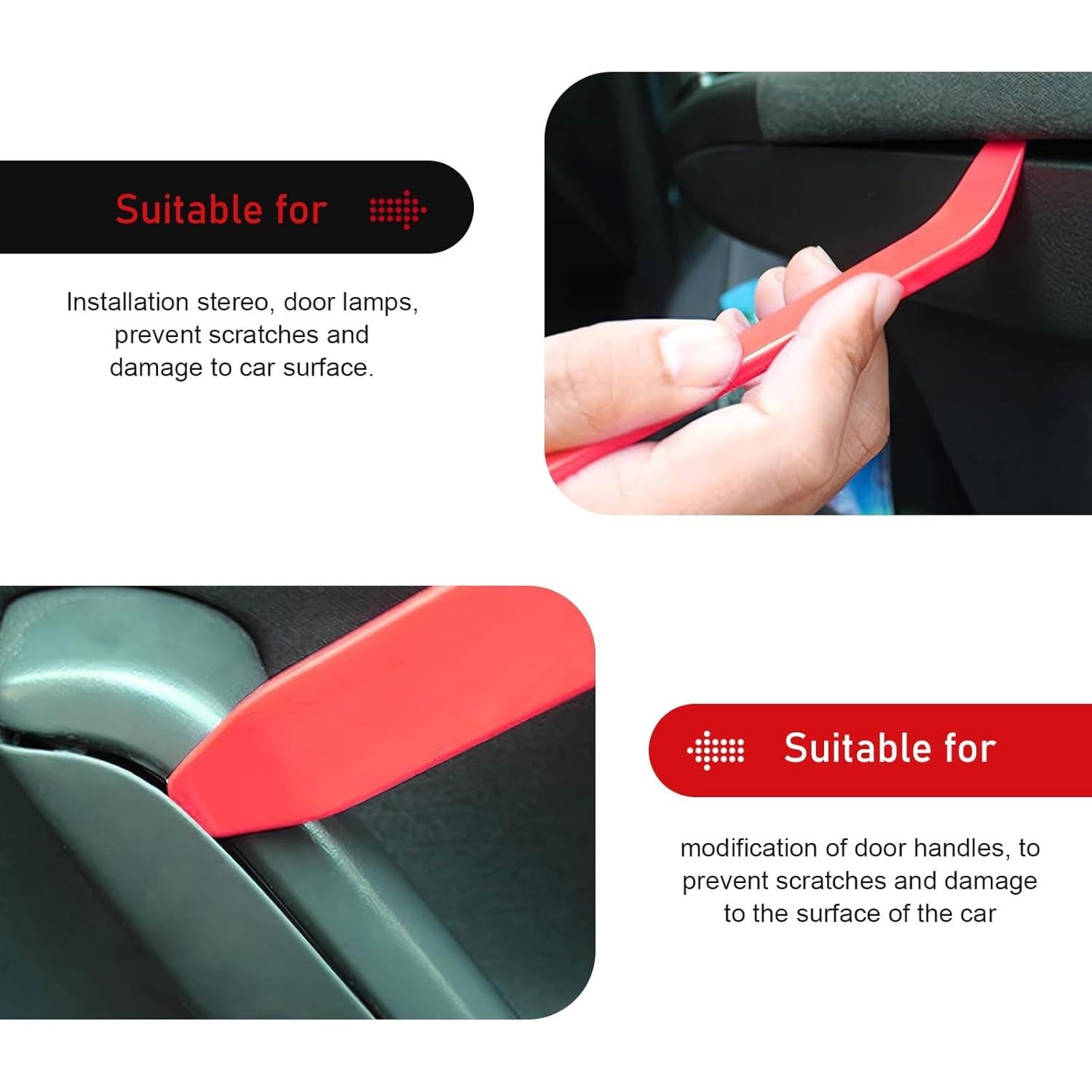 Kit de Herramientas para Retirar Molduras Hugwits 8 PZS