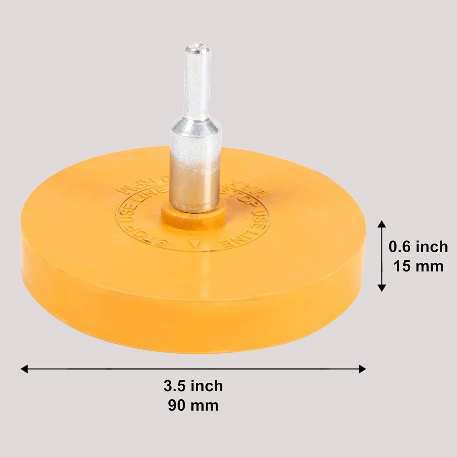 Rueda de Goma CANOPUS 10.16cm para Quitar Calcomanías