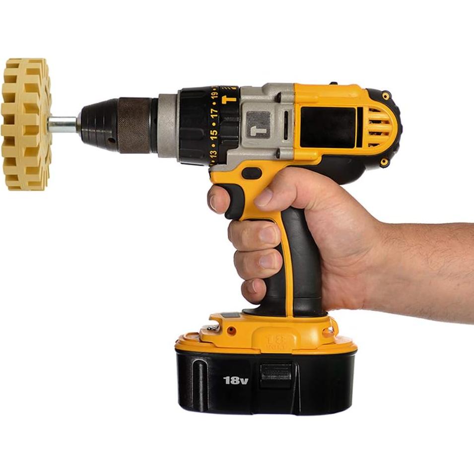 Rueda de Borrado de Calcomanías CANOPUS 10 cm - Kit de Remoción