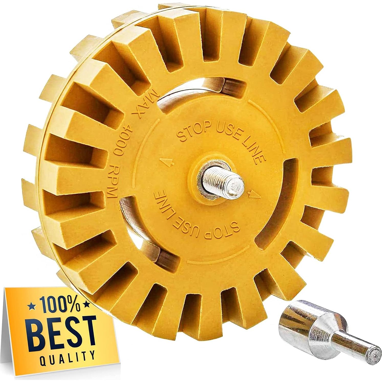 Rueda de Borrado de Calcomanías CANOPUS 10 cm - Kit de Remoción