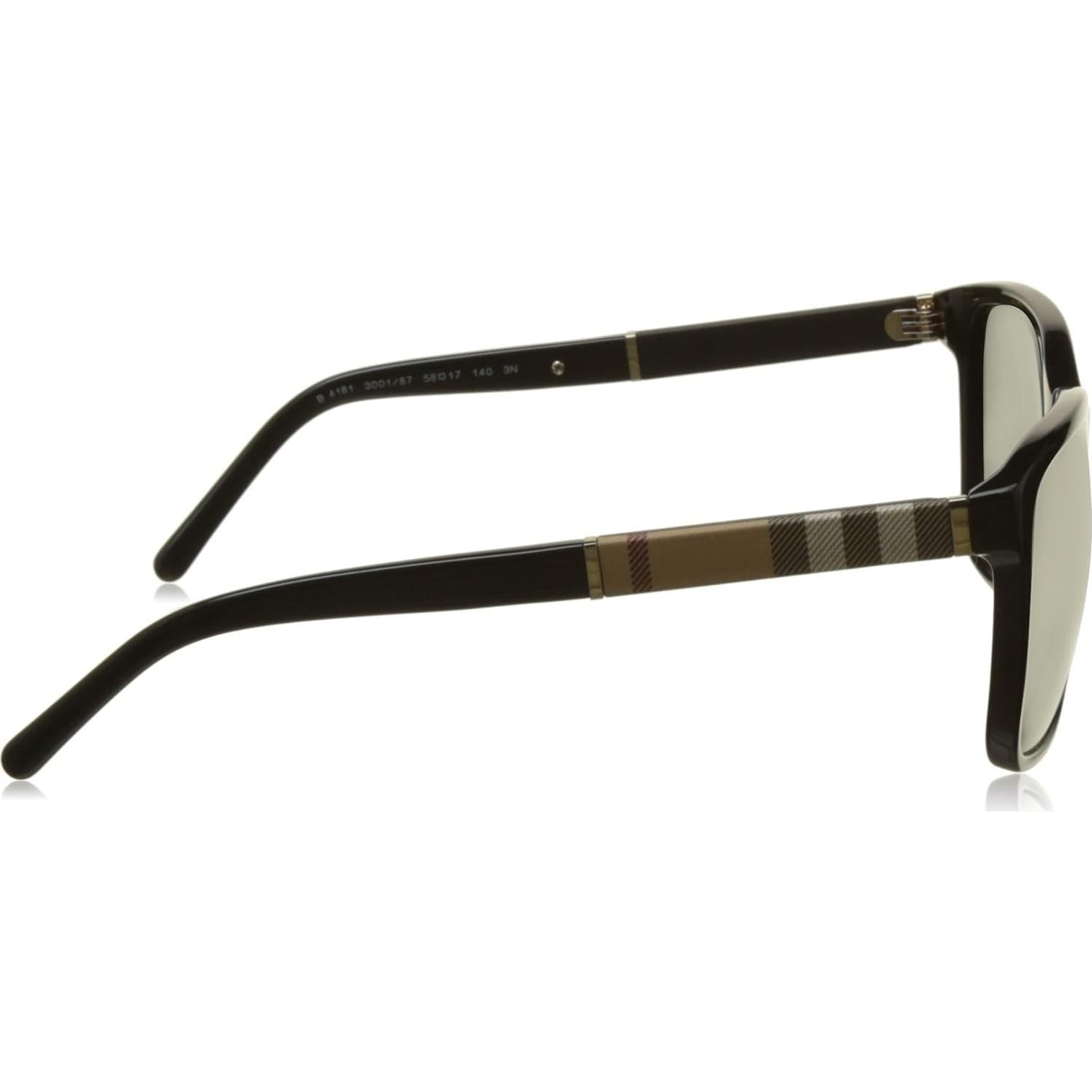 Gafas de Sol Burberry BE4181 Cuadradas Negras 58mm UV