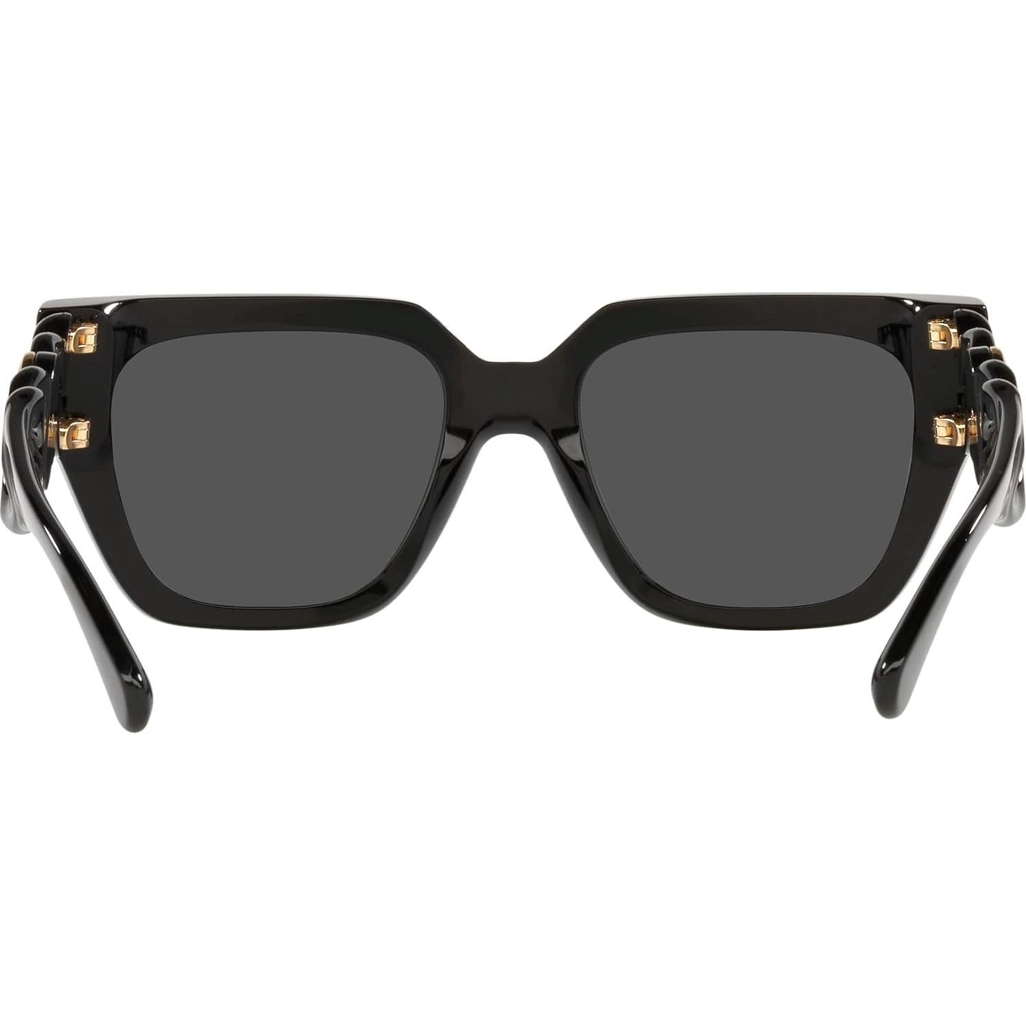 Gafas de sol Versace Mujer Marco Negro Lentes Gris 53mm