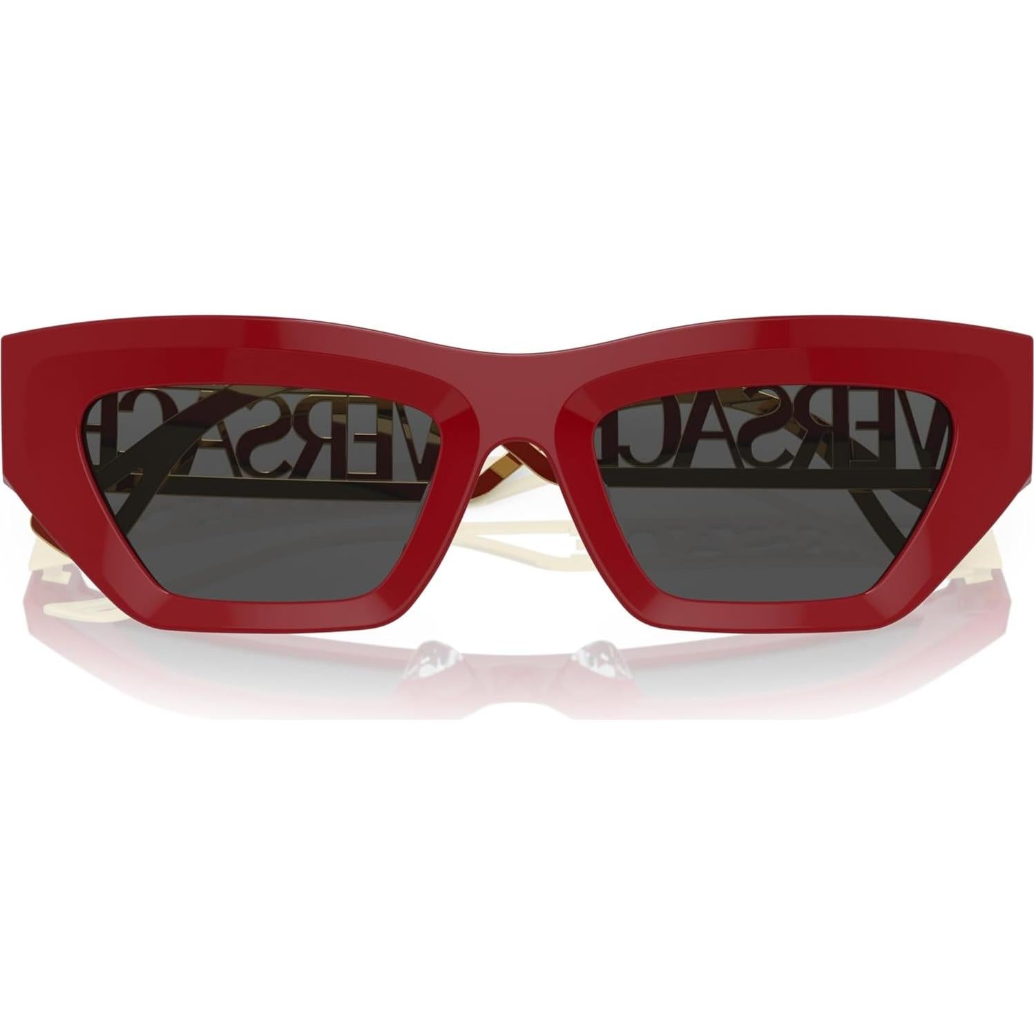 Gafas de sol Versace Mujer Marco Negro Lentes Grises 53mm