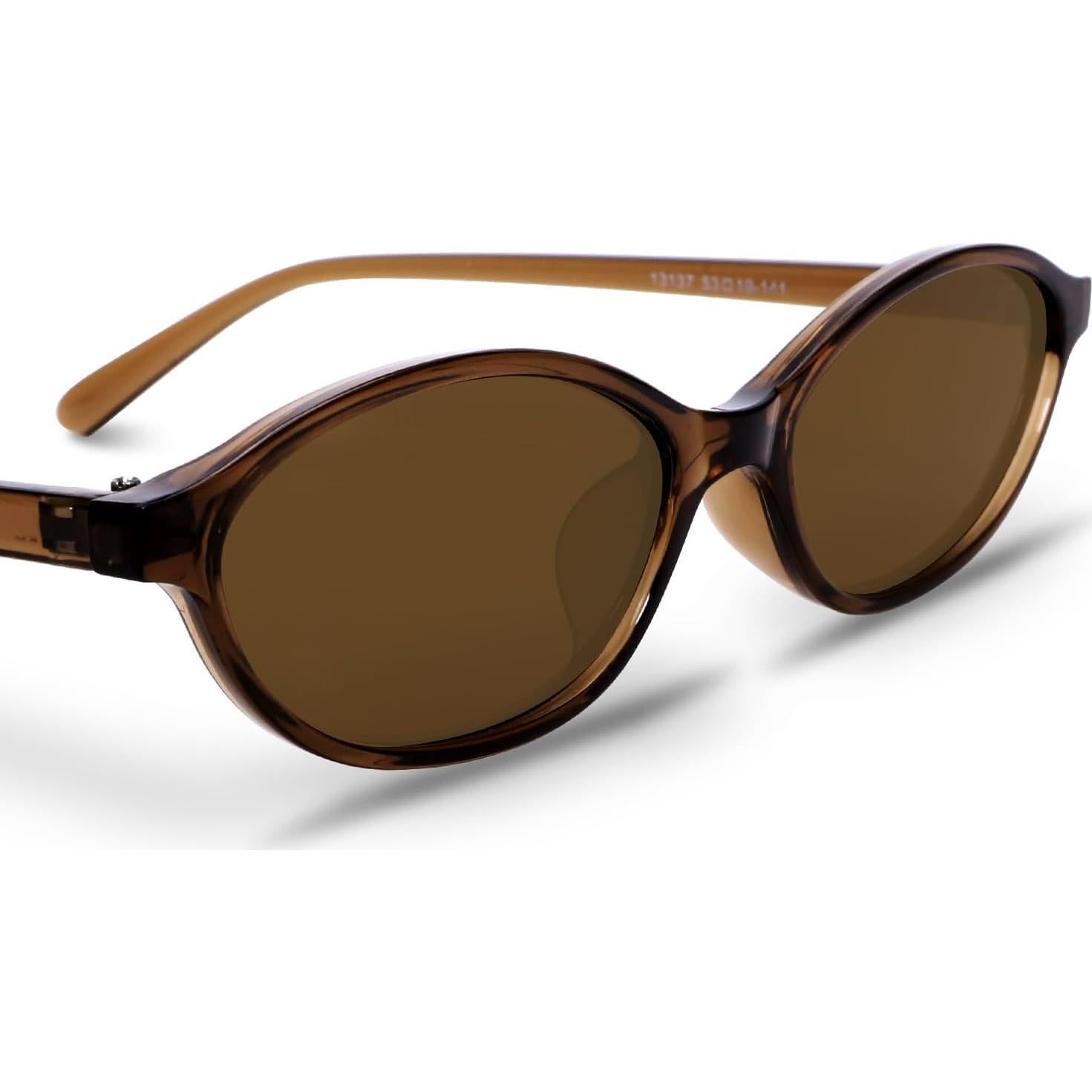 Gafas de sol ovaladas GUVIVI retro UV 100% para mujeres