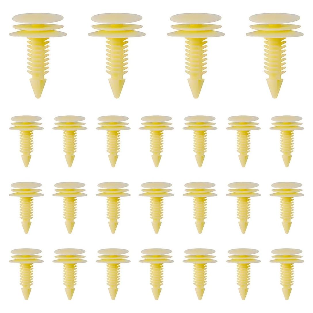 25 Sujetadores de Panel de Recorte Ohleats 10153057 8mm Beige