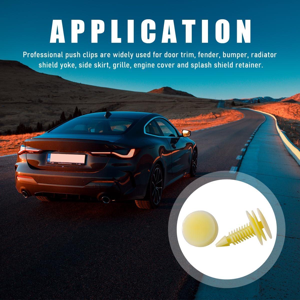 25 Sujetadores de Panel de Recorte Ohleats 10153057 8mm Beige