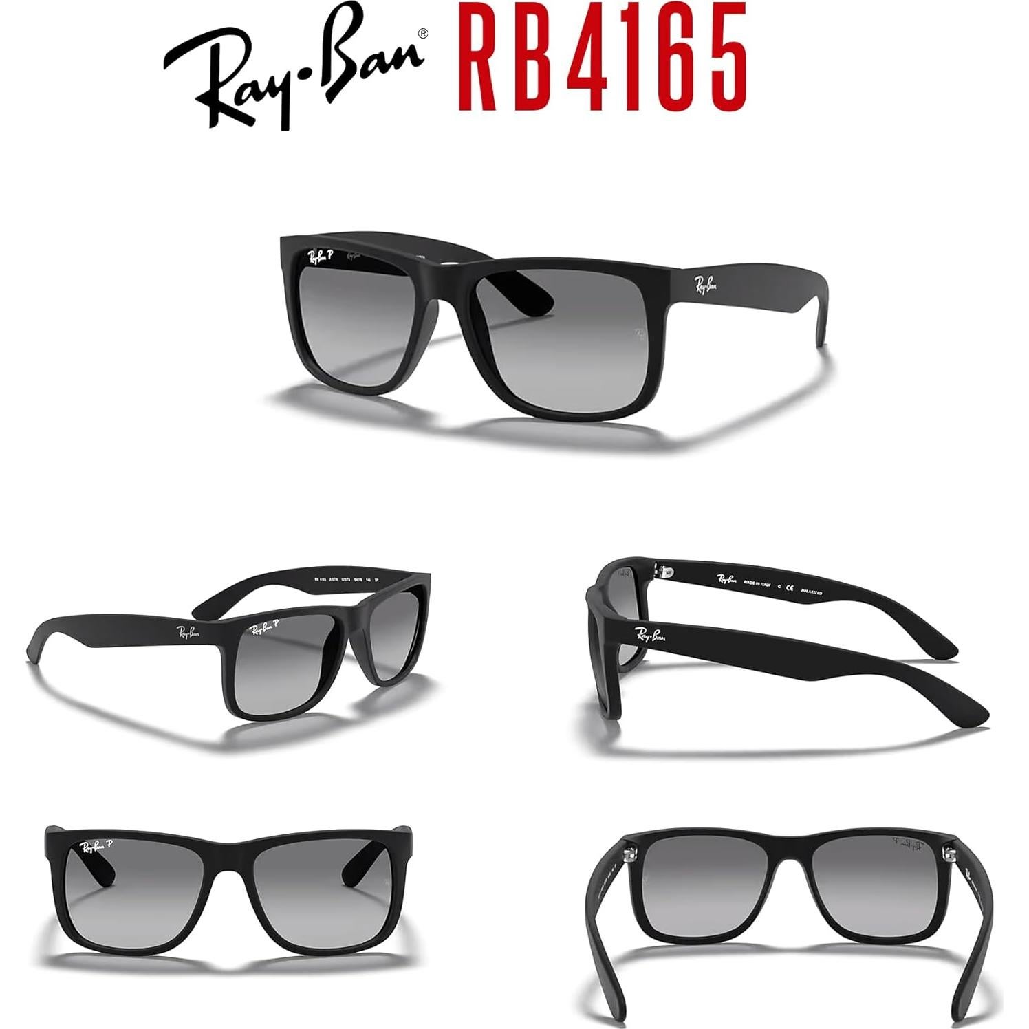 Gafas de sol Ray-Ban RB4165 Justin con lentes polarizados