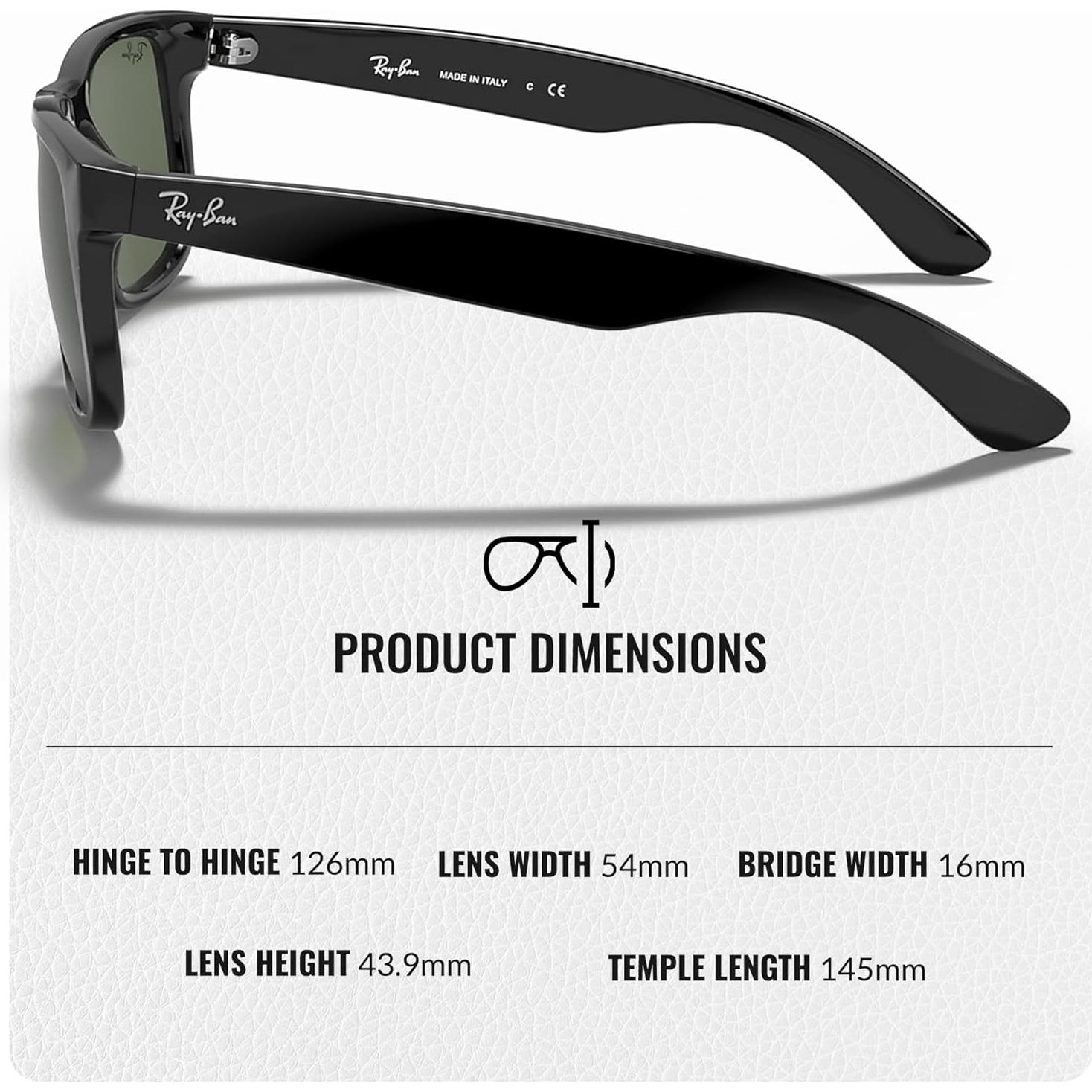 Gafas de Sol Ray-Ban RB4165 Justin Cuadradas 55mm