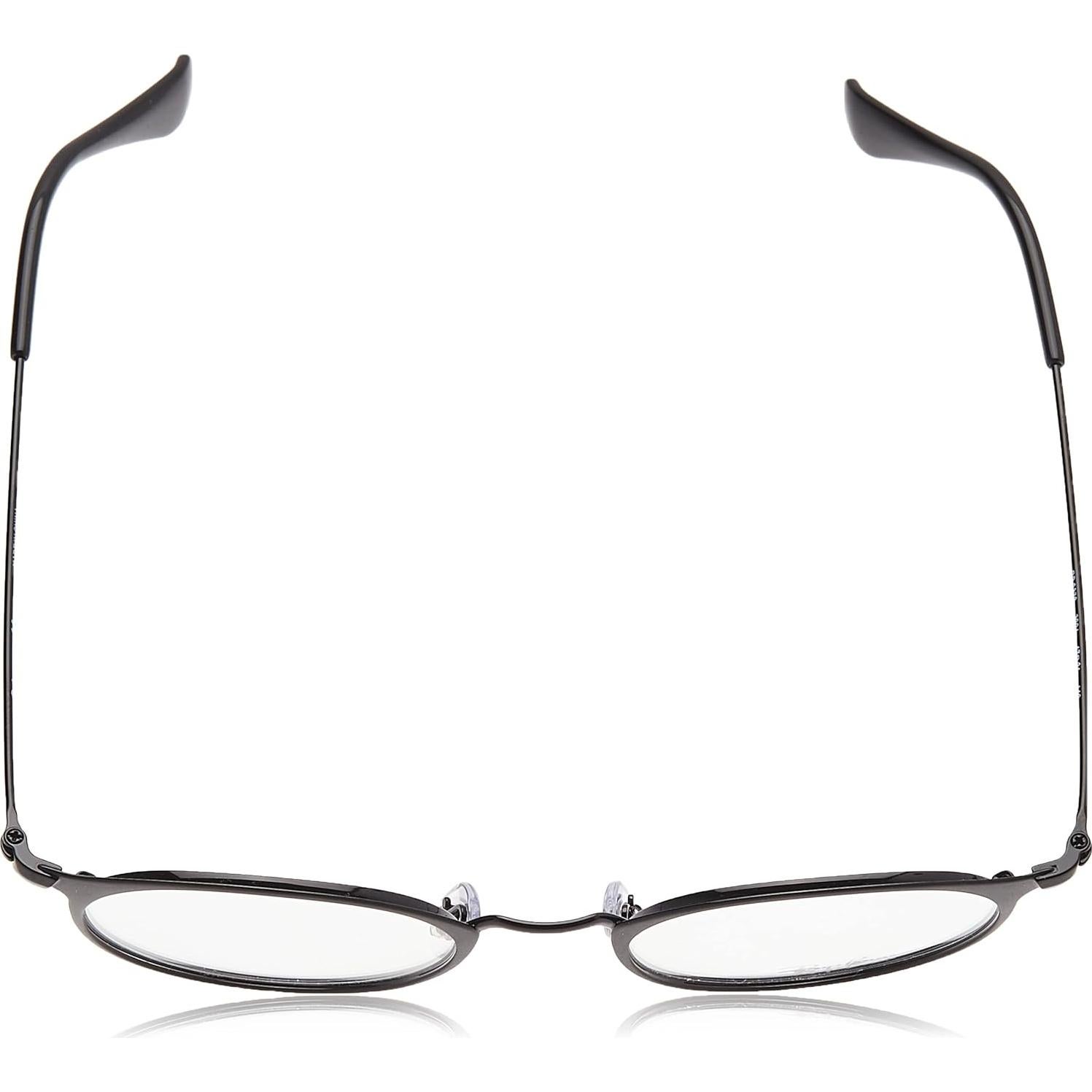 Montura Gafas Ray-Ban Rx6378 Round Negro Mate 49mm