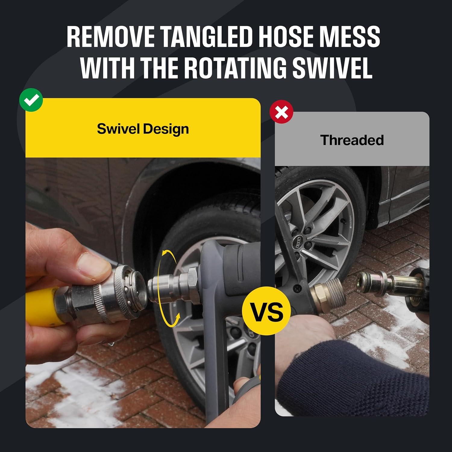 Pistola de Lavado a Presión Activa JH50SS 5000 PSI 12 GPM