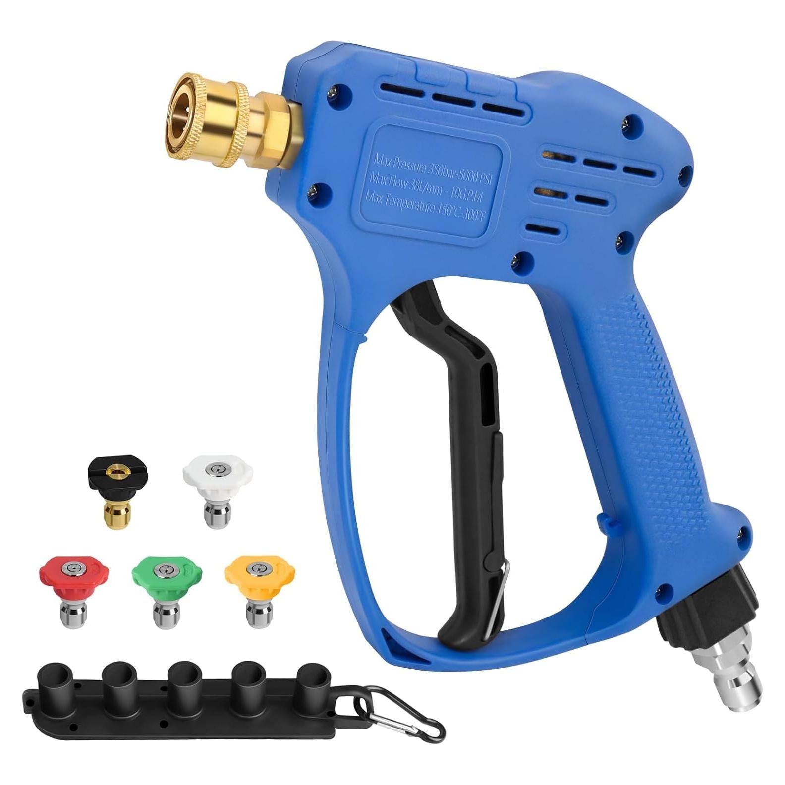 Pistola de Lavado a Presión Corta Vinnonvi 5000 PSI 10 L/min